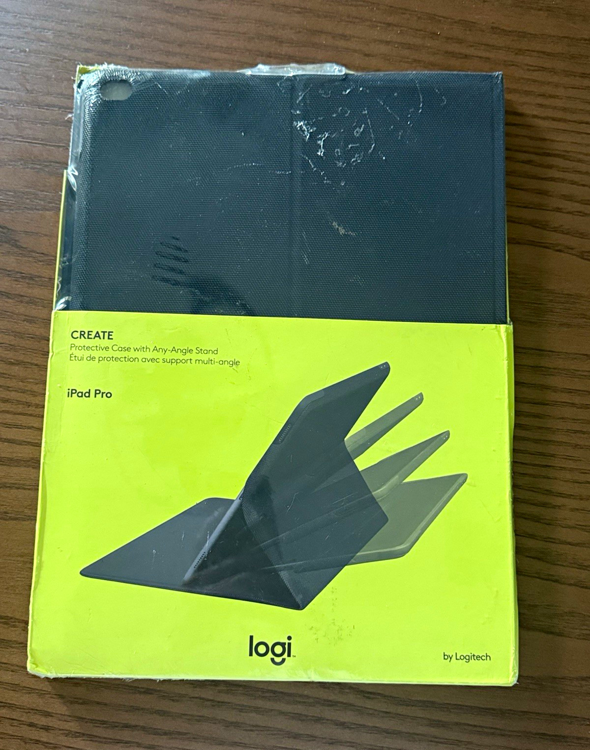 Logitech CREATE Protective Case Any-Angle Stand for iPad Pro 939-001416 NEW