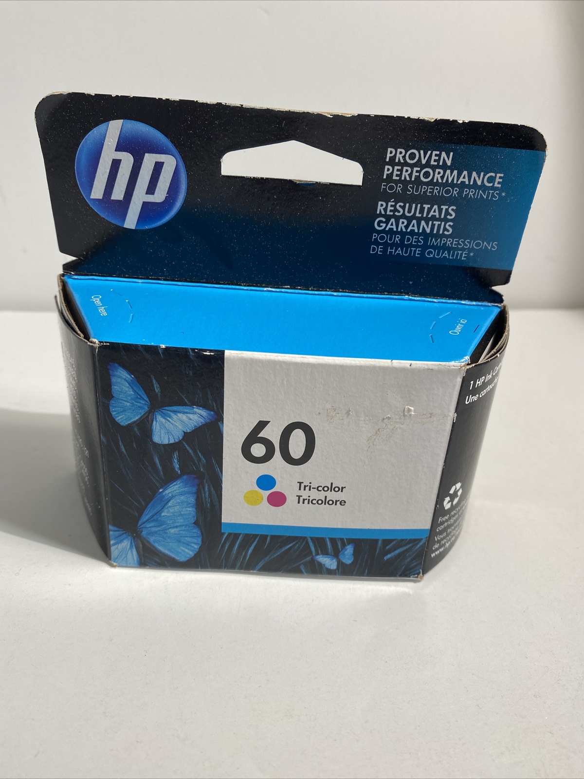 HP 60 Tri-COLOR INK Proven Performance CARTRIDGE