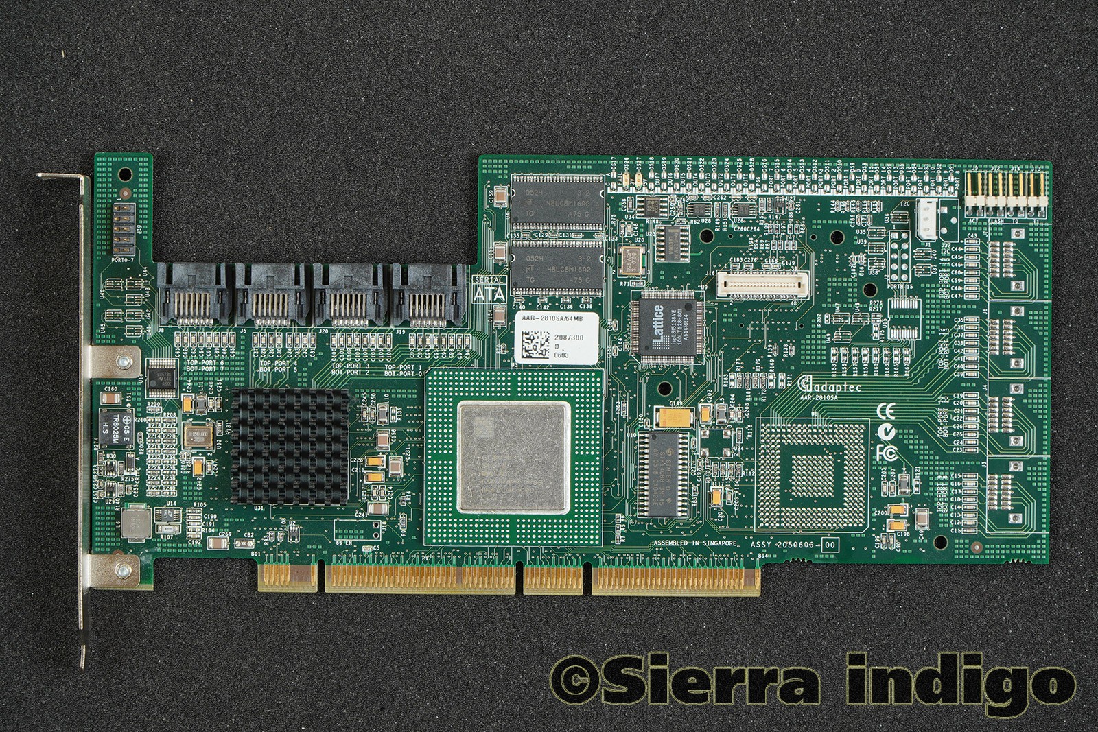 Adaptec Serial ATA RAID 2810SA 8-Port PCI-X Card AAR-2810SA/64MB