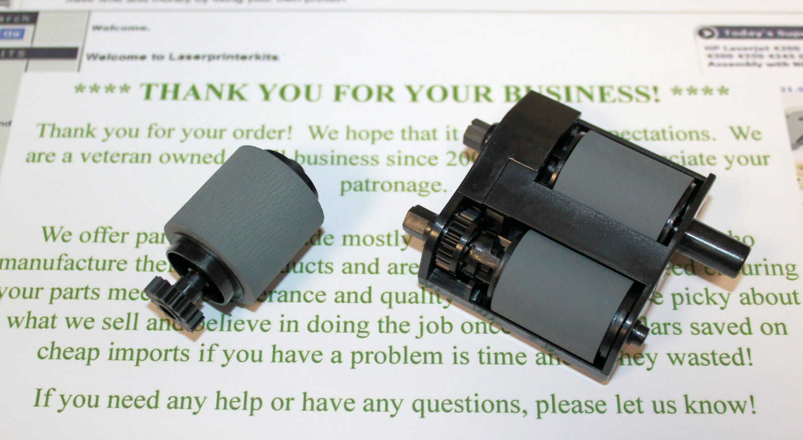 HP LASERJET ENTERPRISE M527 M577 ADF ROLLER MAINTENANCE KIT W5U23-67901 ISO9001