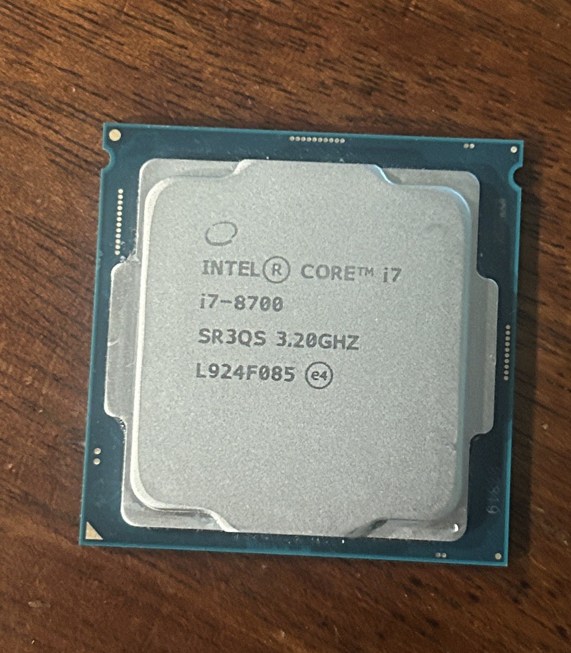Intel Core i7-8700 processor SR3QS 12MB 65W LGA 1151 CPU
