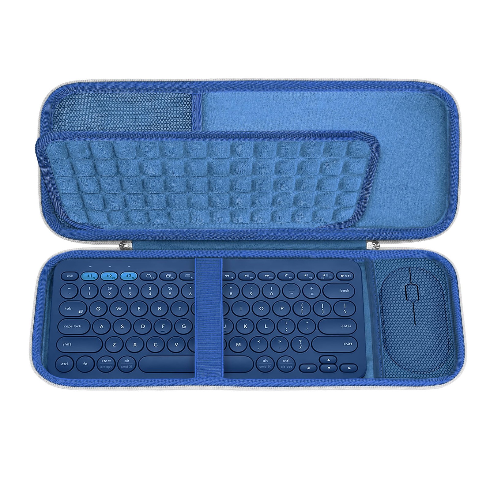 GEEKRIA Hard Case Compatible with Pebble 2 Combo, Logitech K380/k380s Keyboar...