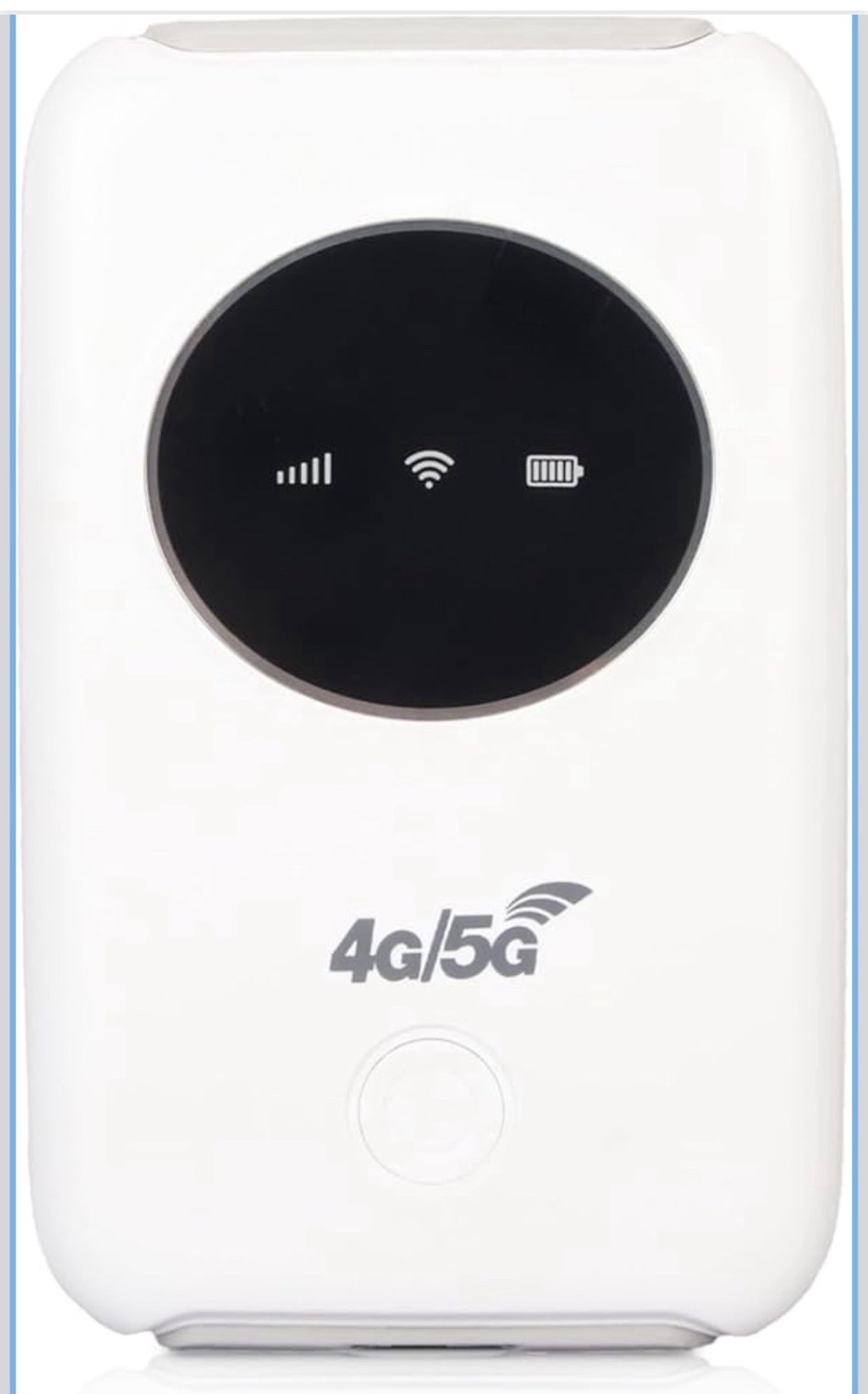 4G LTE USB Modem, 300Mbps Unlocked Mobile 5G Router with 10 Users, Travel Portab