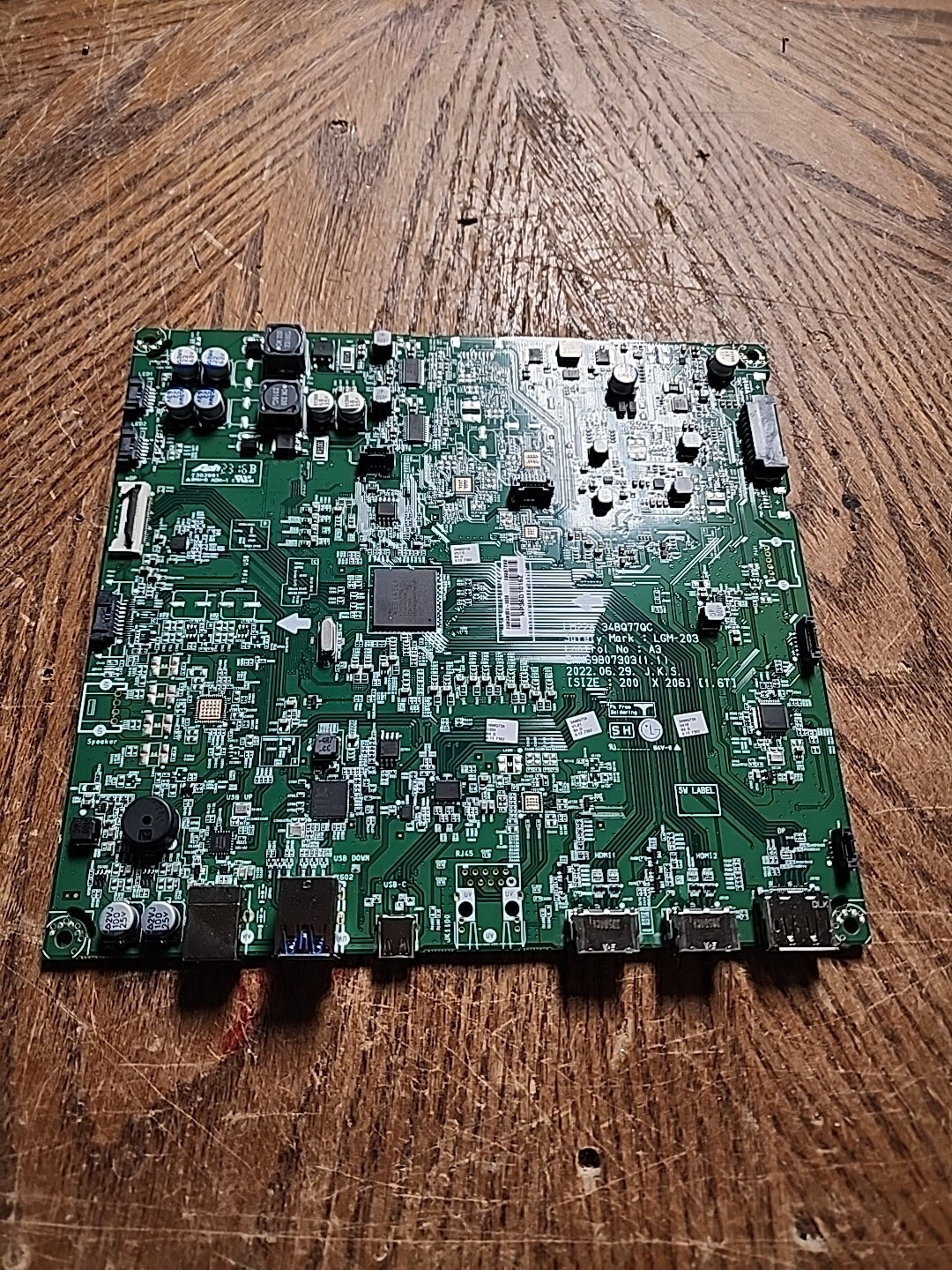 LG 34WQ73A Monitor Video Display Board EAX69807303