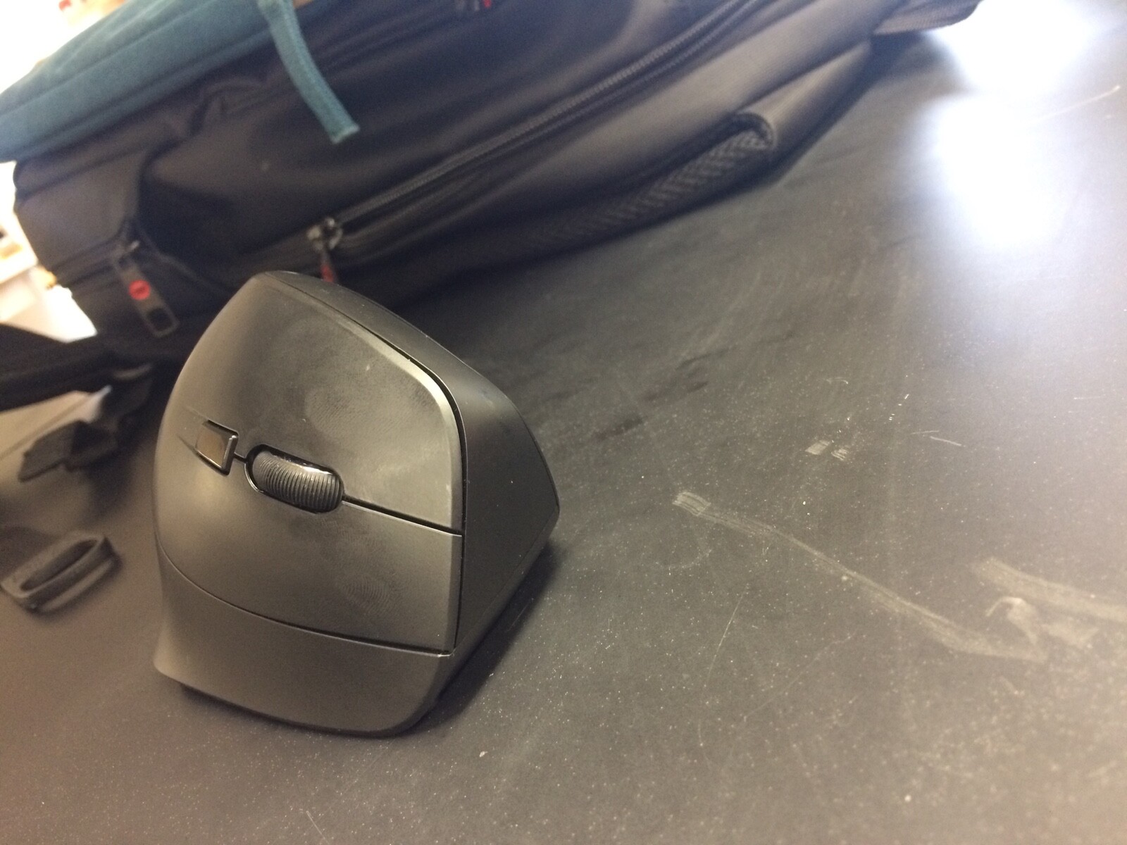 MOJO Silent Bluetooth Vertical Mouse - Wireless Optical Ergonomic Mouse