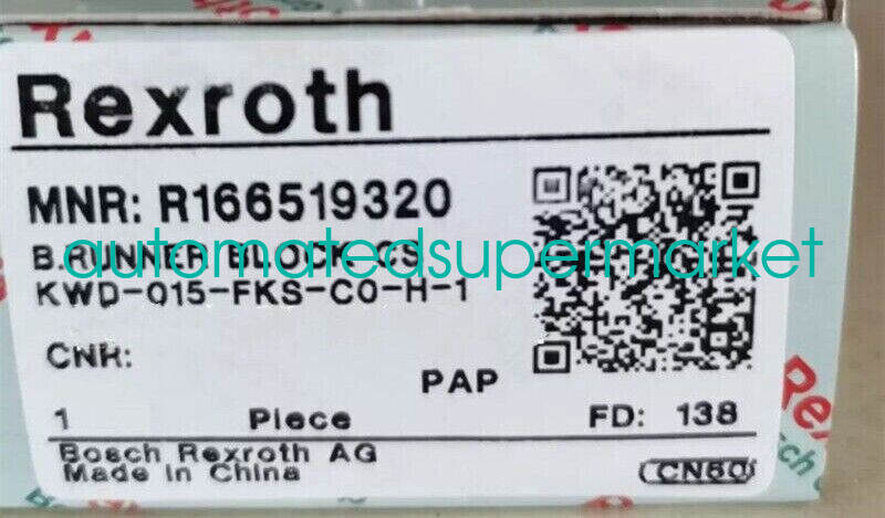 1PC NEW Rexroth slider R166519320 Shipping by DHL/FedEX