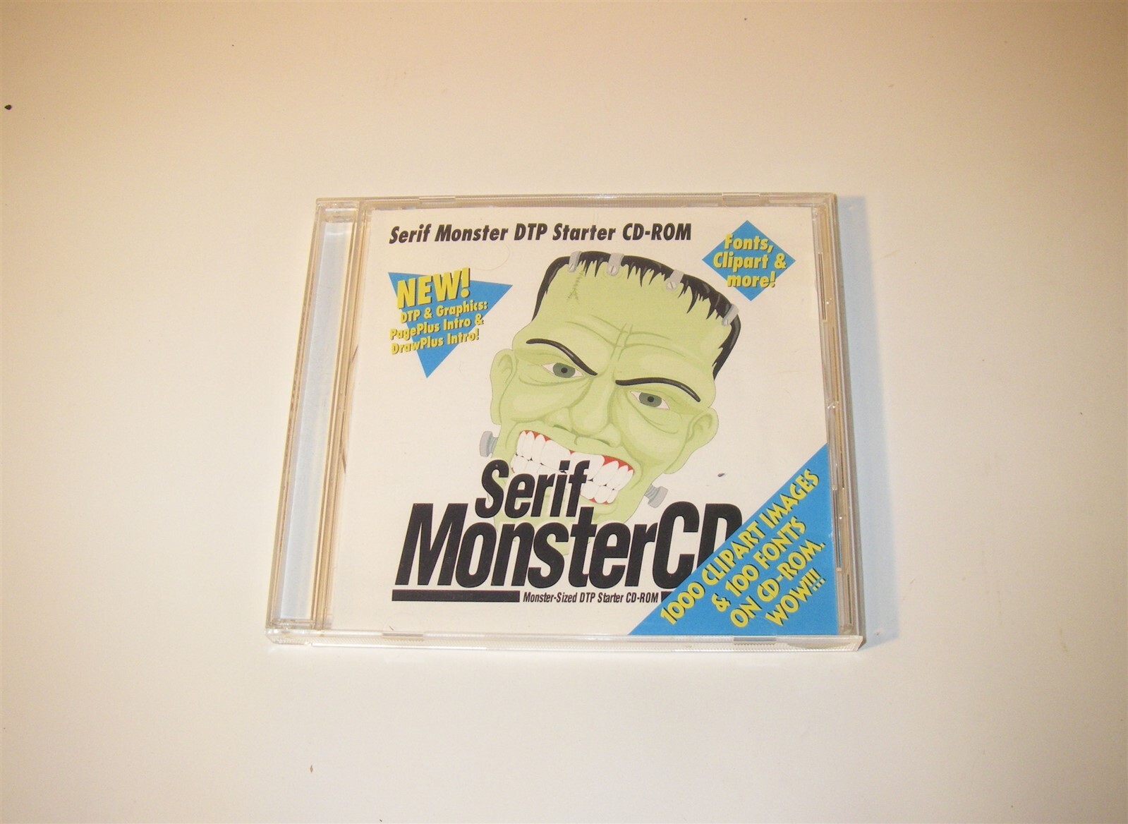 SERIF MONSTER CD MONSTER SIZED DTP STARTER CD ROM SOFTWARE