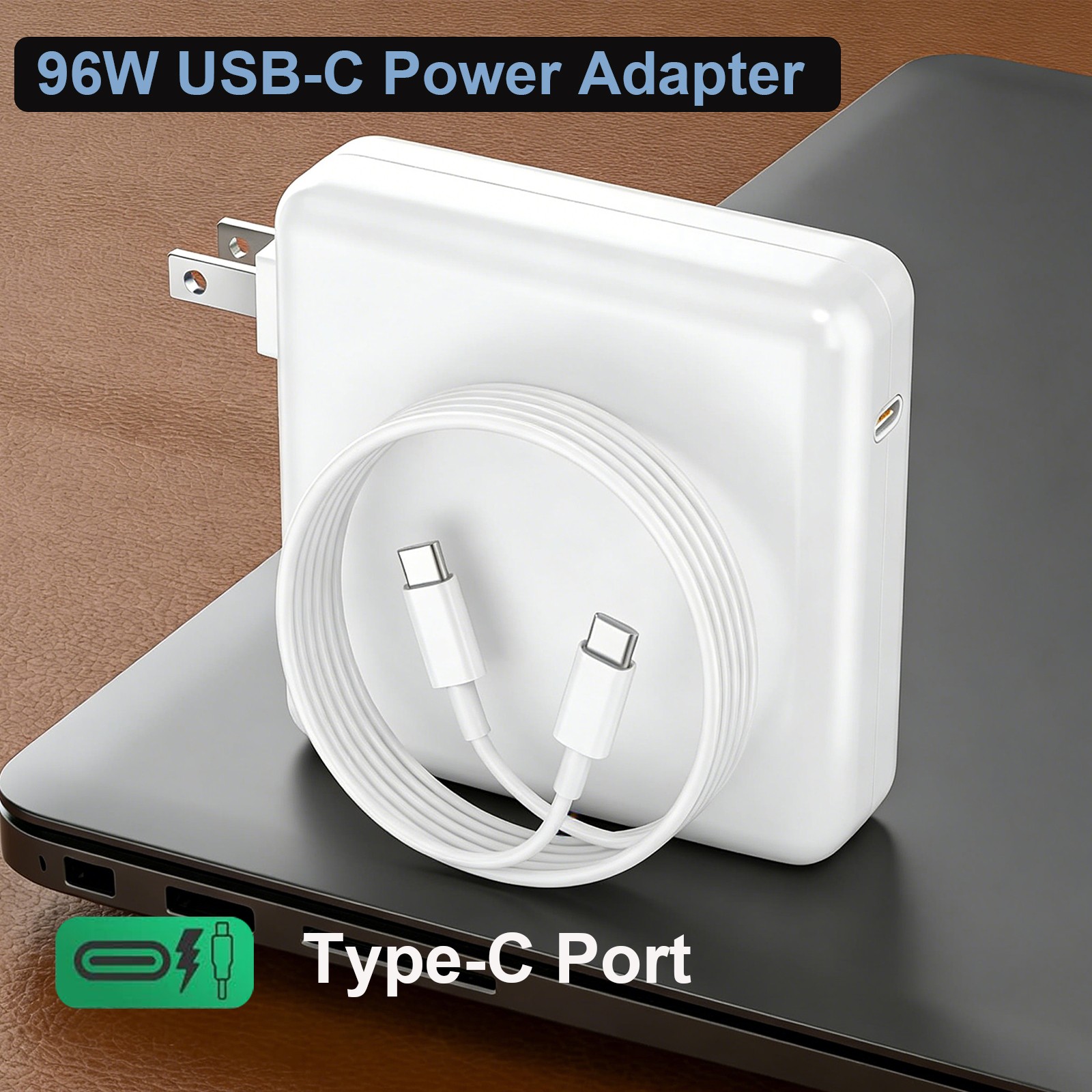 96W Type-C Adapter For Apple for MacBook Pro 13 inch 2020 2019 2018 A2338 A2166