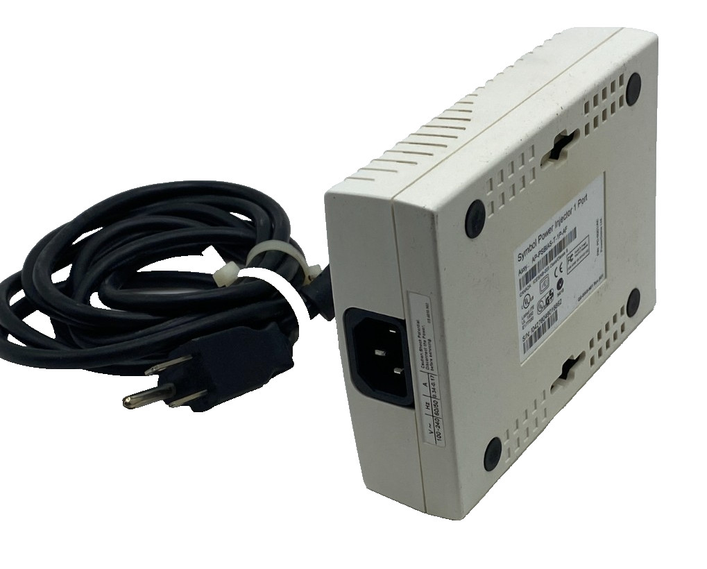 Symbol AP-PSBIAS-T-1P-AF Power Injector 1 Port 100-240V 60/50Hz