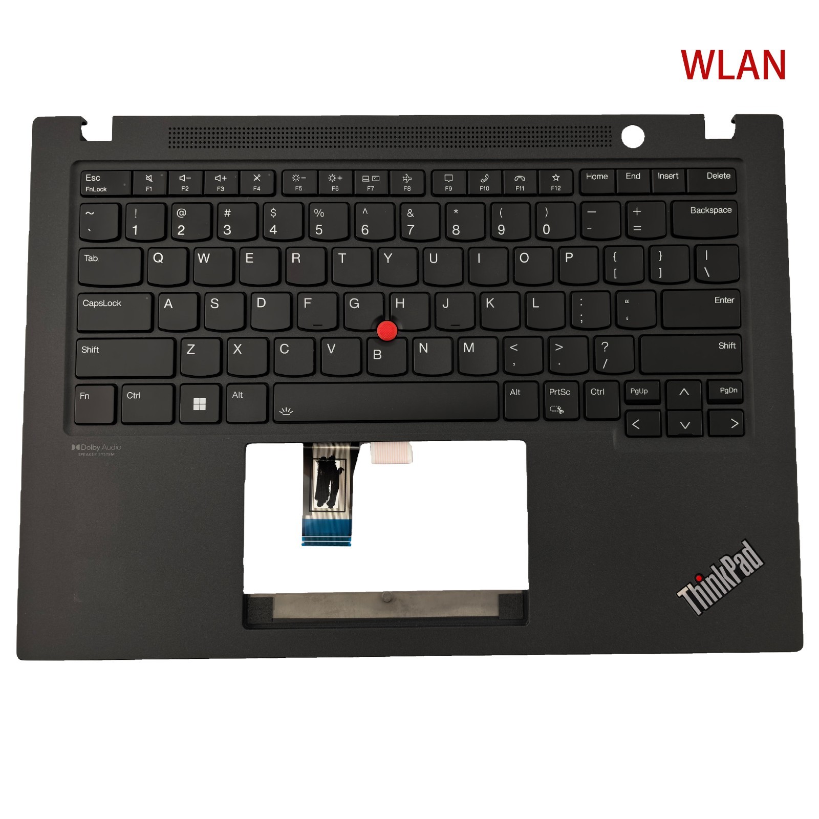 New US Palmrest Backlit Keyboard for Lenovo ThinkPad T14s Gen 3 Gen 4 WLAN Black