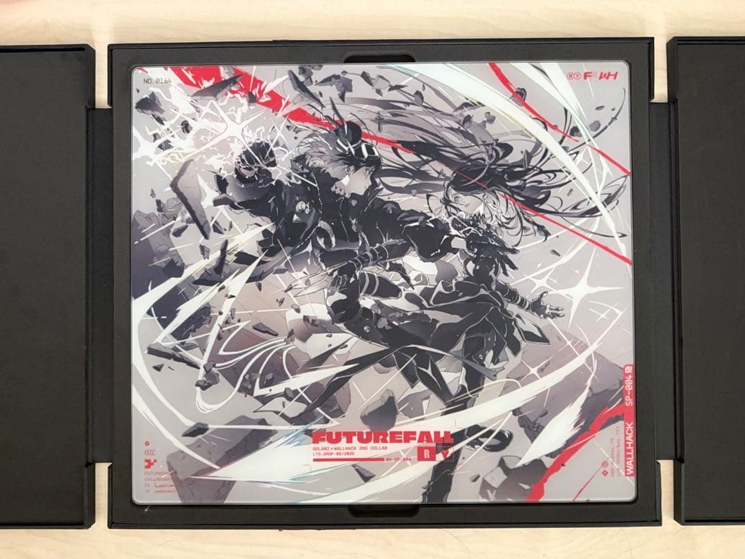 WALLHACK FUTUREFALL SP-004 Limited Glass Gaming Mouse Pad