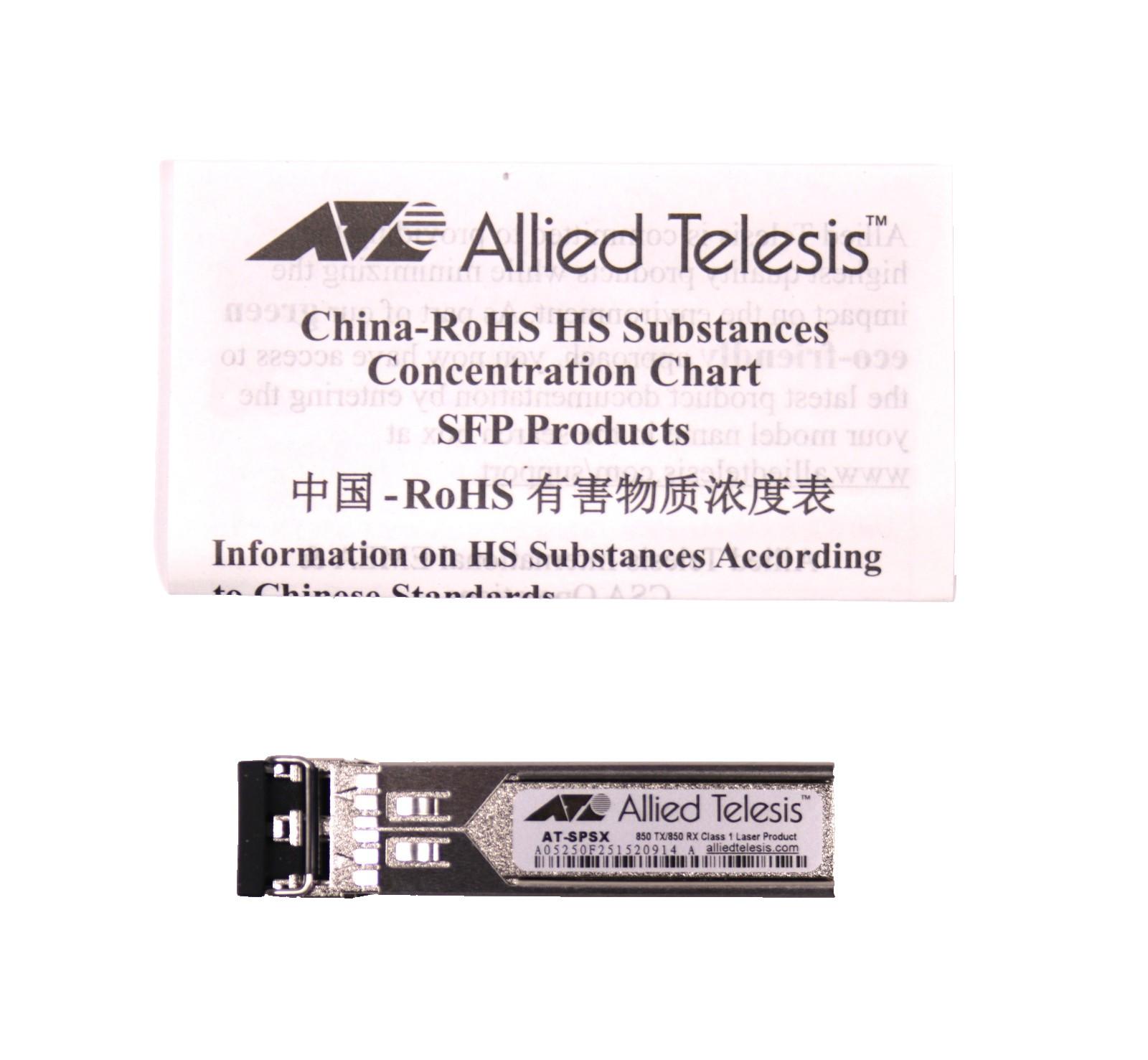Allied Telesis AT-SPSX-90 Transceiver Module 990-004928-90