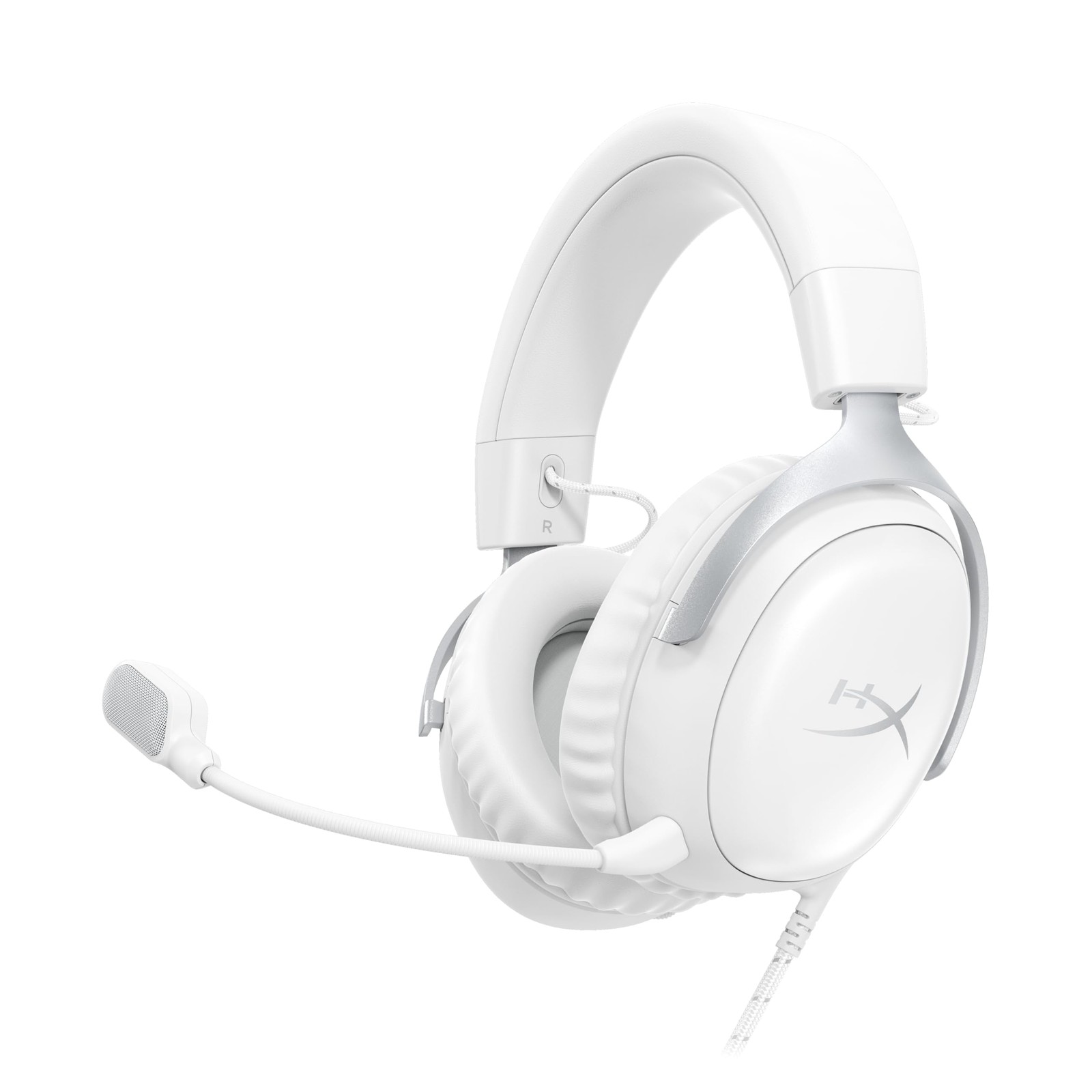 HyperX Cloud III – Wired Gaming Headset, PC, PS5, Xbox Series X|S, Angled 53m...
