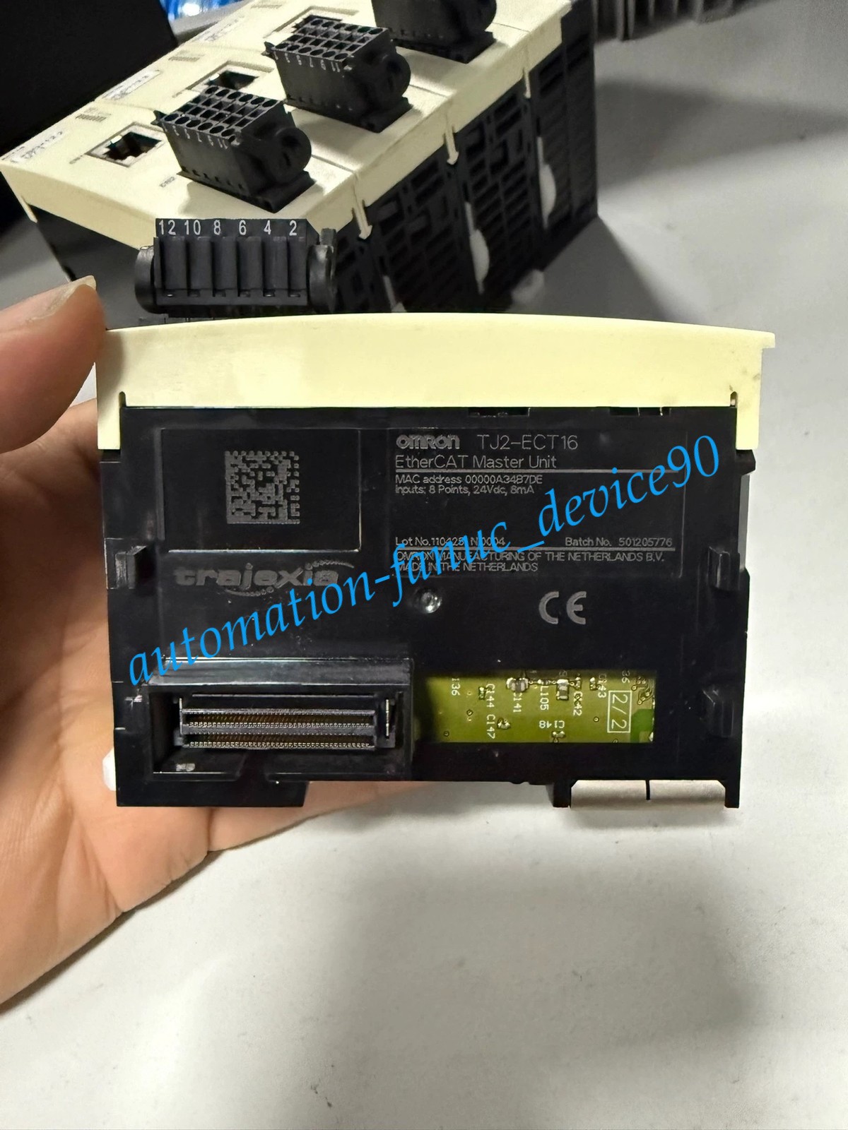 1PCS USED OMRON TJ2-ECT16 PLC Module fast shipping