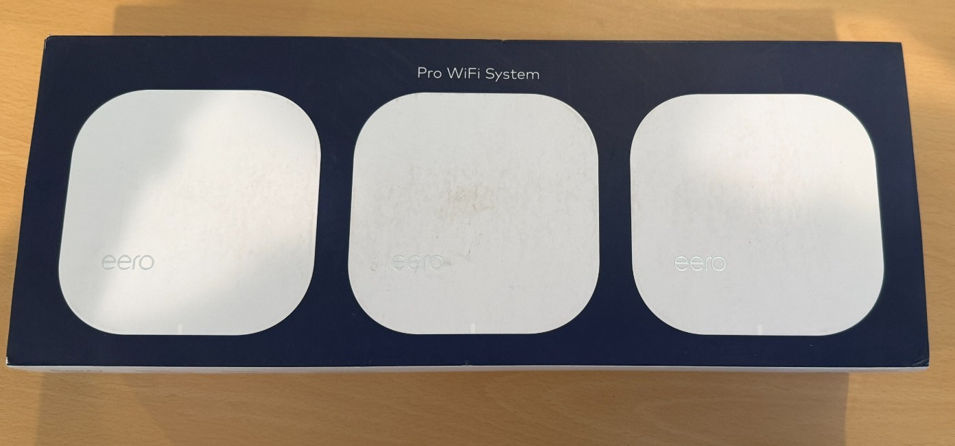 Eero Pro WiFi System Set of 3 2nd Generation Tri-Band Mesh WiFi System