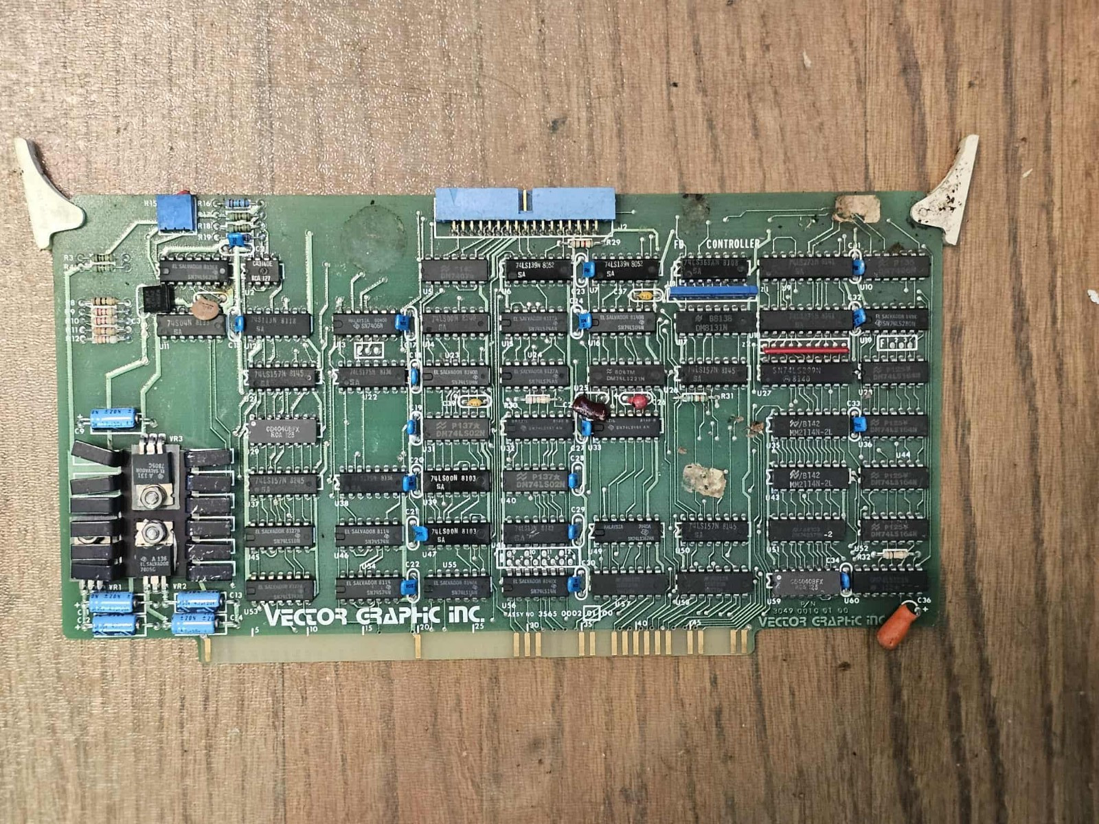 RARE VINTAGE RETRO S-100 VECTOR GRAPHICS INC FLOPPY CONTROLLER 3565 0002 #1