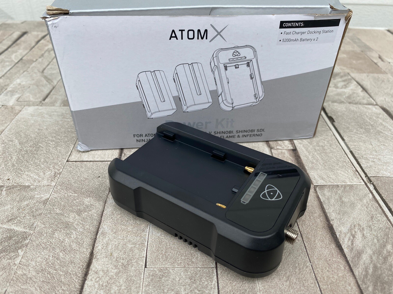 Atomos Atomx Powered Docking Station No Battery Included