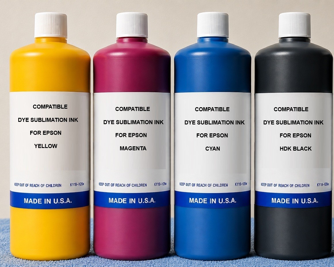 REFILL INK COMPATIBLE EPSON ECOTANK L3210 L3250 L3260 L3560 SUBLIMATION INK CYMK
