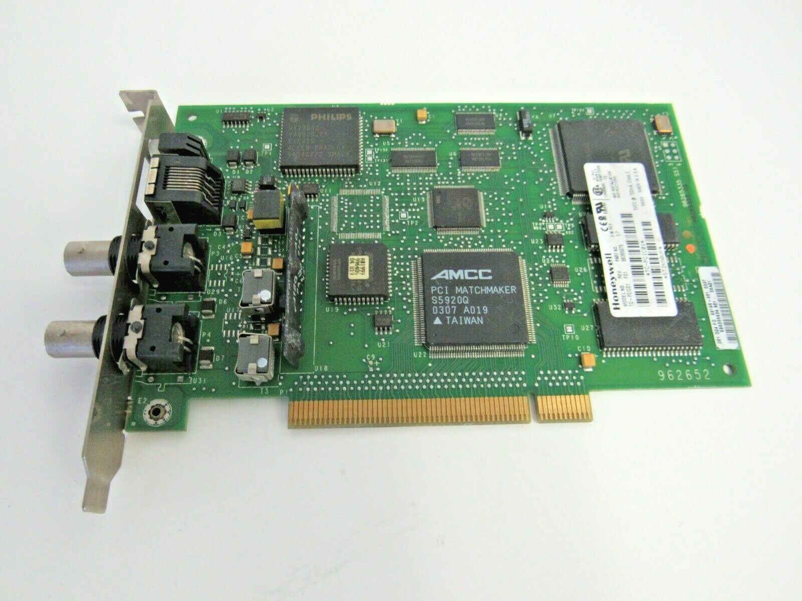 Honeywell TC-PCIC01 REV-F01 FW-3.7 PCI ControlNet Interface Network Card     9-3
