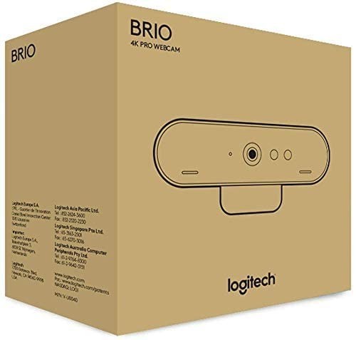 Logitech Brio 4K Webcam 960-001105 Web Camera