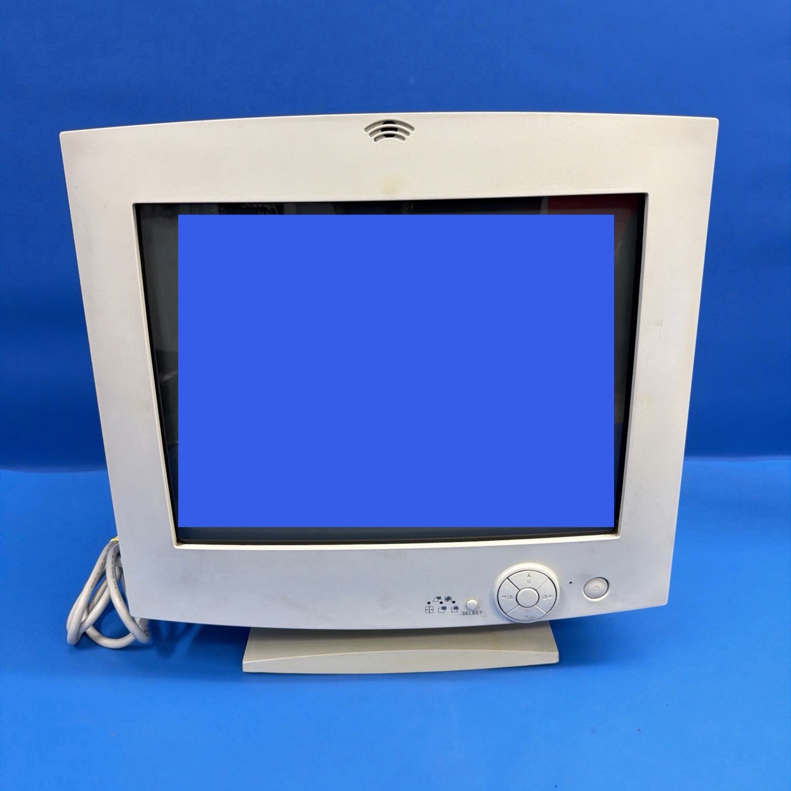 Vintage EMC Multisystems SA768 17” CRT VGA PC Monitor Retro Gaming Rare