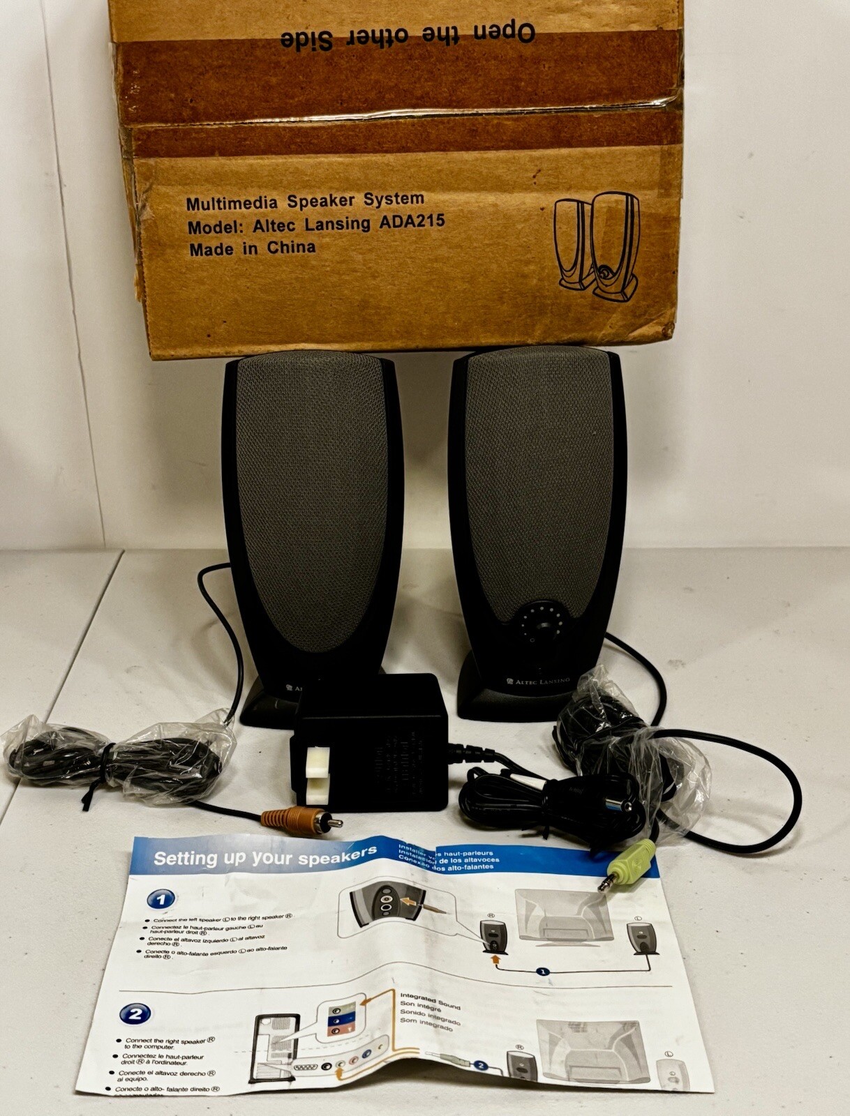 Altec Lansing ADA215 Multimedia Computer Speakers - Open Box
