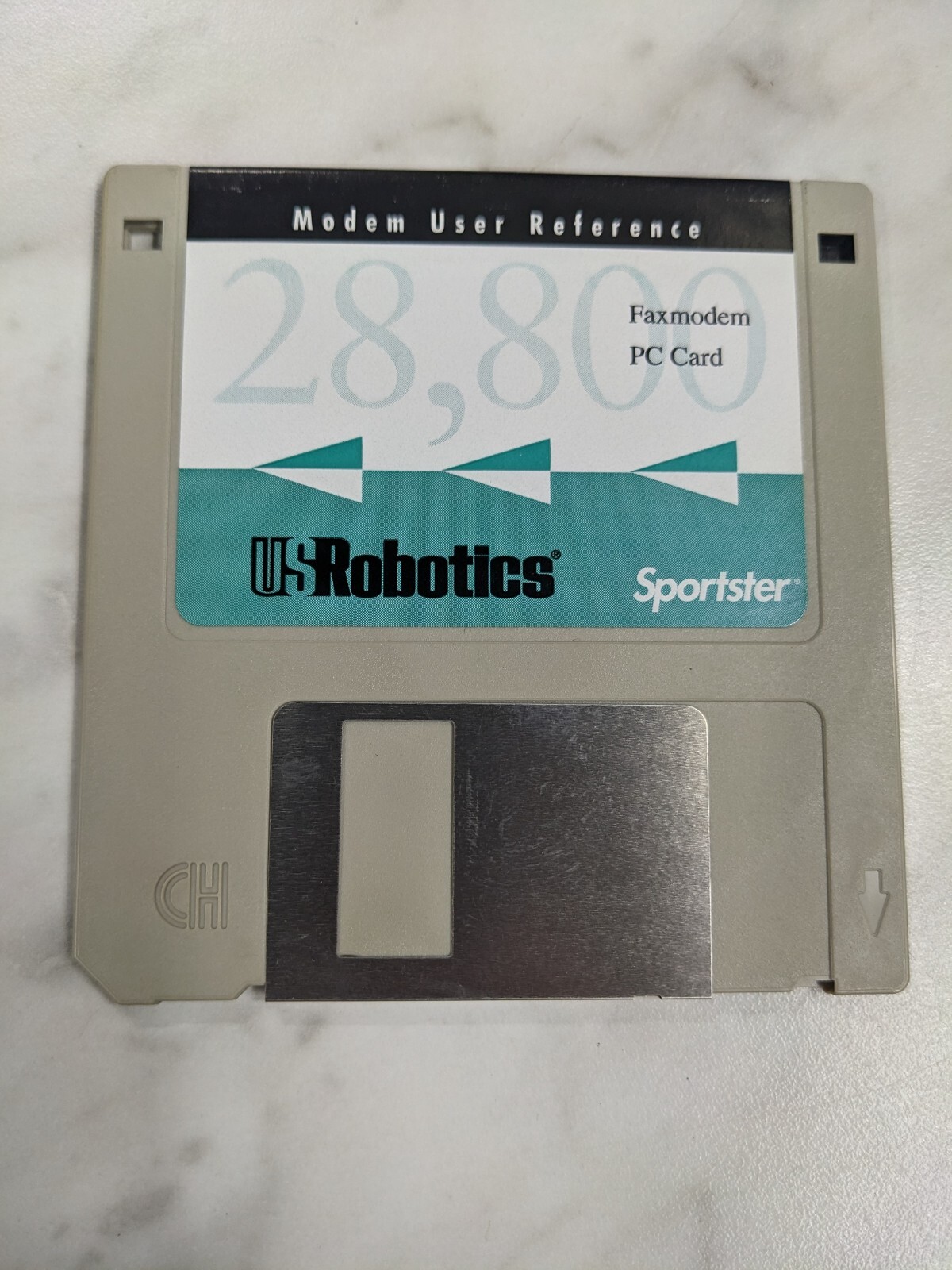 VINTAGE IBM PC DISK MODEM USER REFERENCE PC CARD SPORTSTER USROBOTICS 28,800