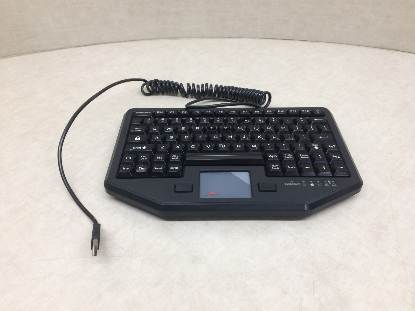 iKey IK-TR-911-Red Rugged USB Touchpad Keyboard