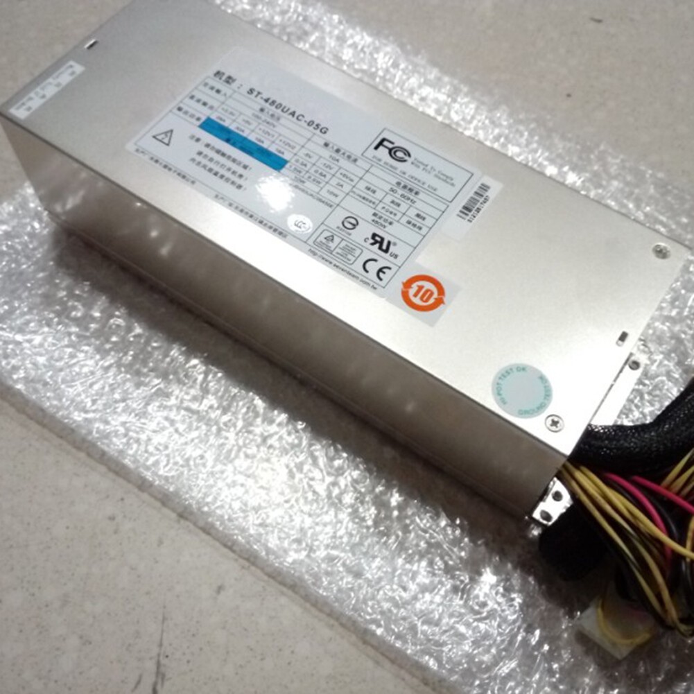 ST-480UAC-05G 480W 2U Industrial Computer Power Supply for Seventeam Server Repl