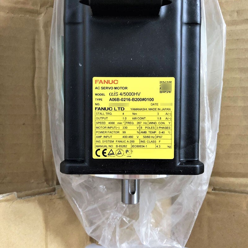 1PC New In Box FANUC A06B-0216-B200#0100 Servo Motor A06B0216B200#0100 Via DHL