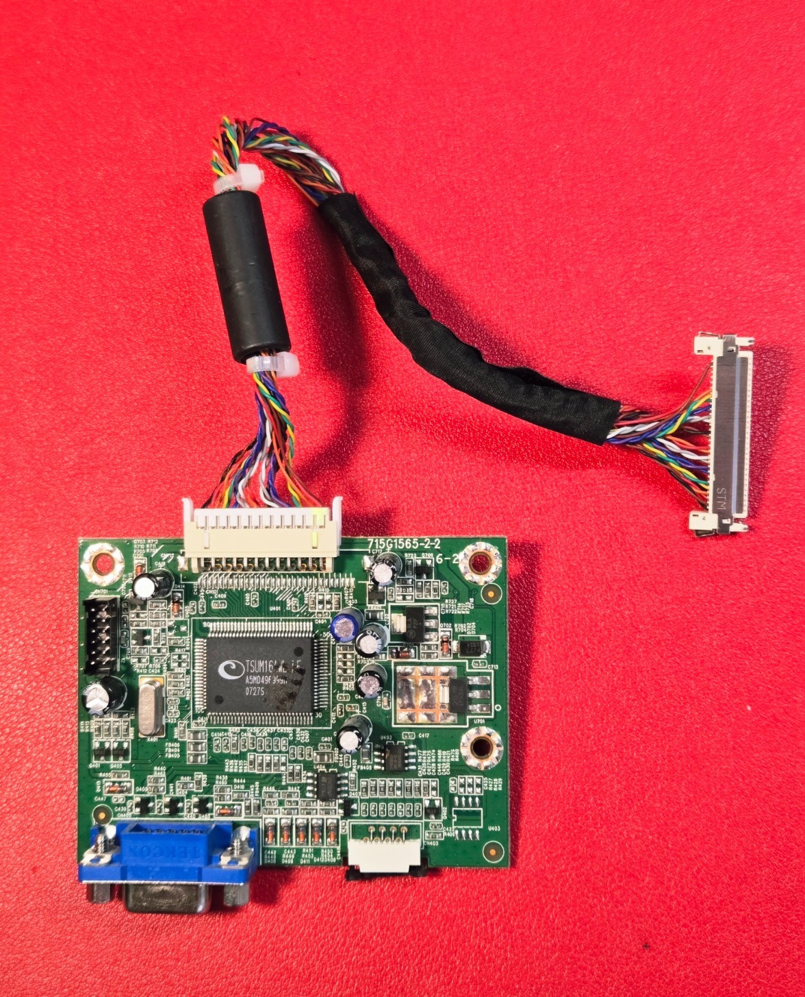 Dell E178FPc E176FPc LCD Monitor VGA Main Board 715G1565-2-2 w/ LVDS Cable