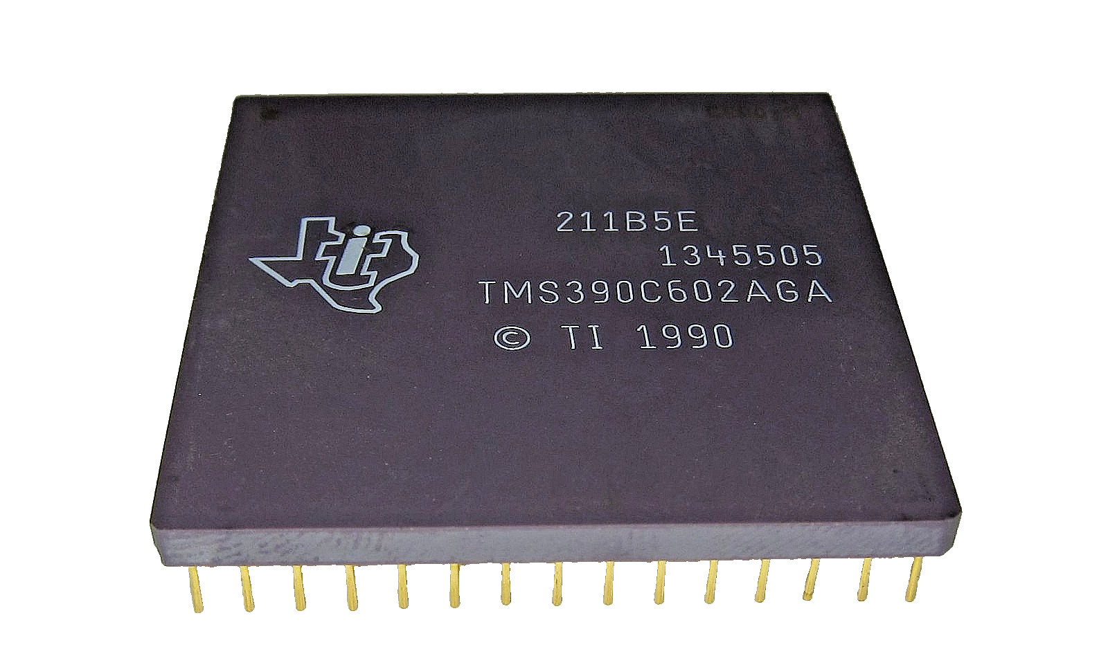 Genuine Texas Instruments TMS390C602AGA Sun SPARC Ceramic Gold FPU Chip