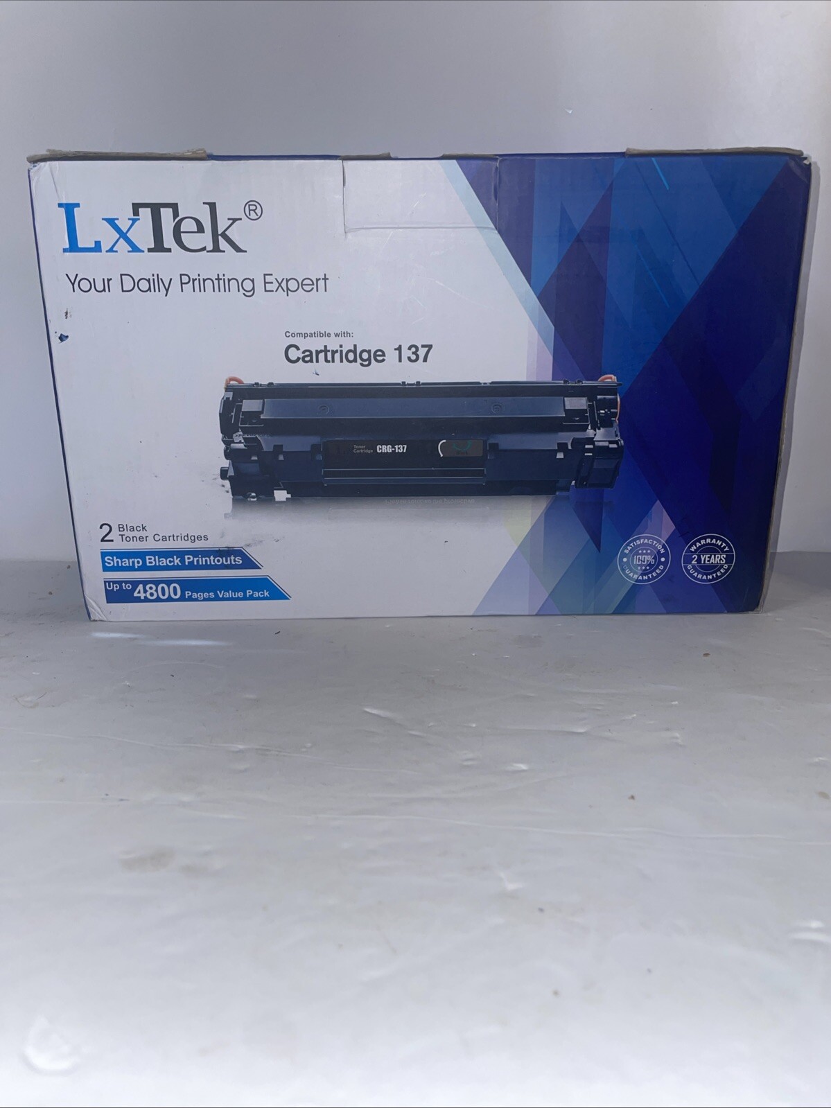 LxTEK Your Daily Printing Expert Compatible With Cartridge 137 -2 Blk Cartridges