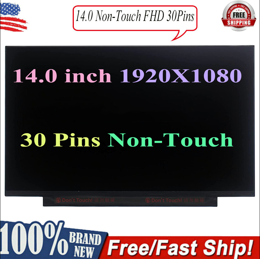 NEW HP 14-DK1032WM 14-dk1032 IPS LCD Screen FHD 1920x1080 Matte TESTED WARRANTY