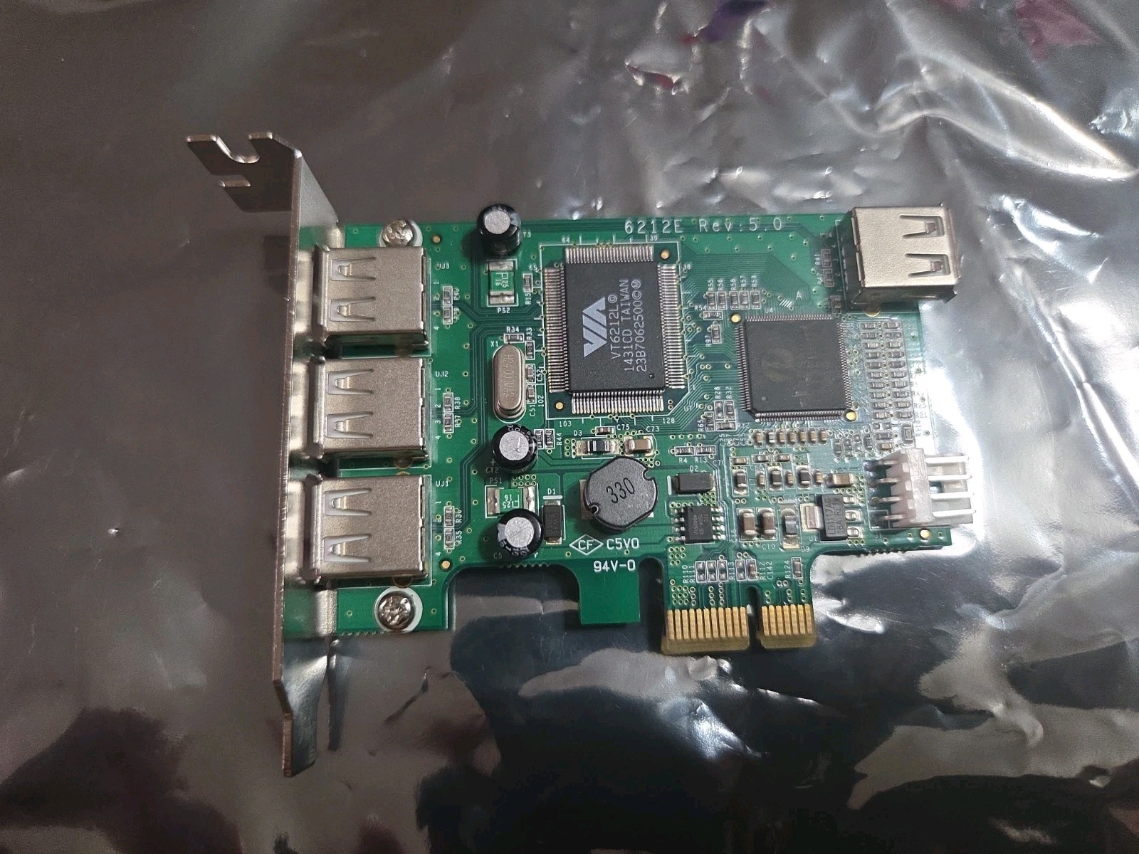 StarTech PEXUSB4DP 4 Port PCI Express High Speed USB 2.0 Card Expansion NIC