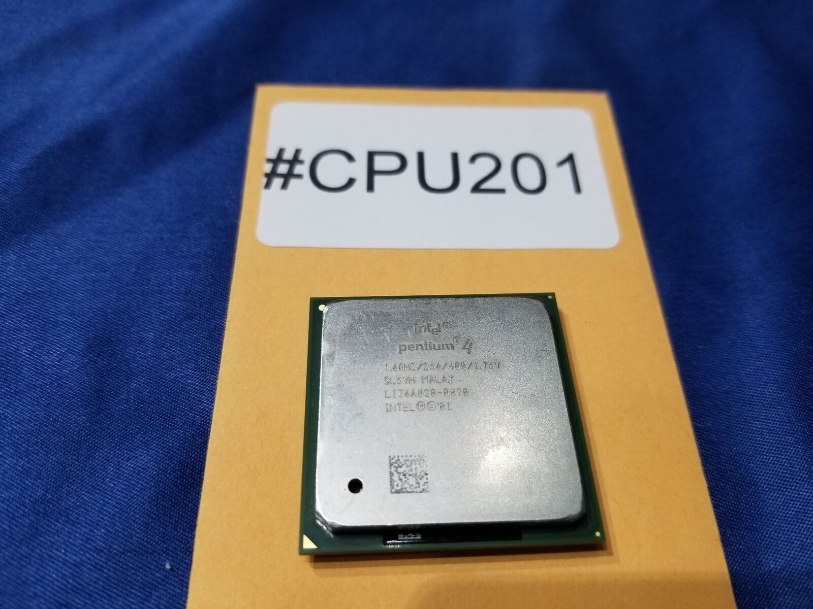 Intel® Pentium® 4 SL5VH 1.60GHz Socket 478 256KB Cache CPU