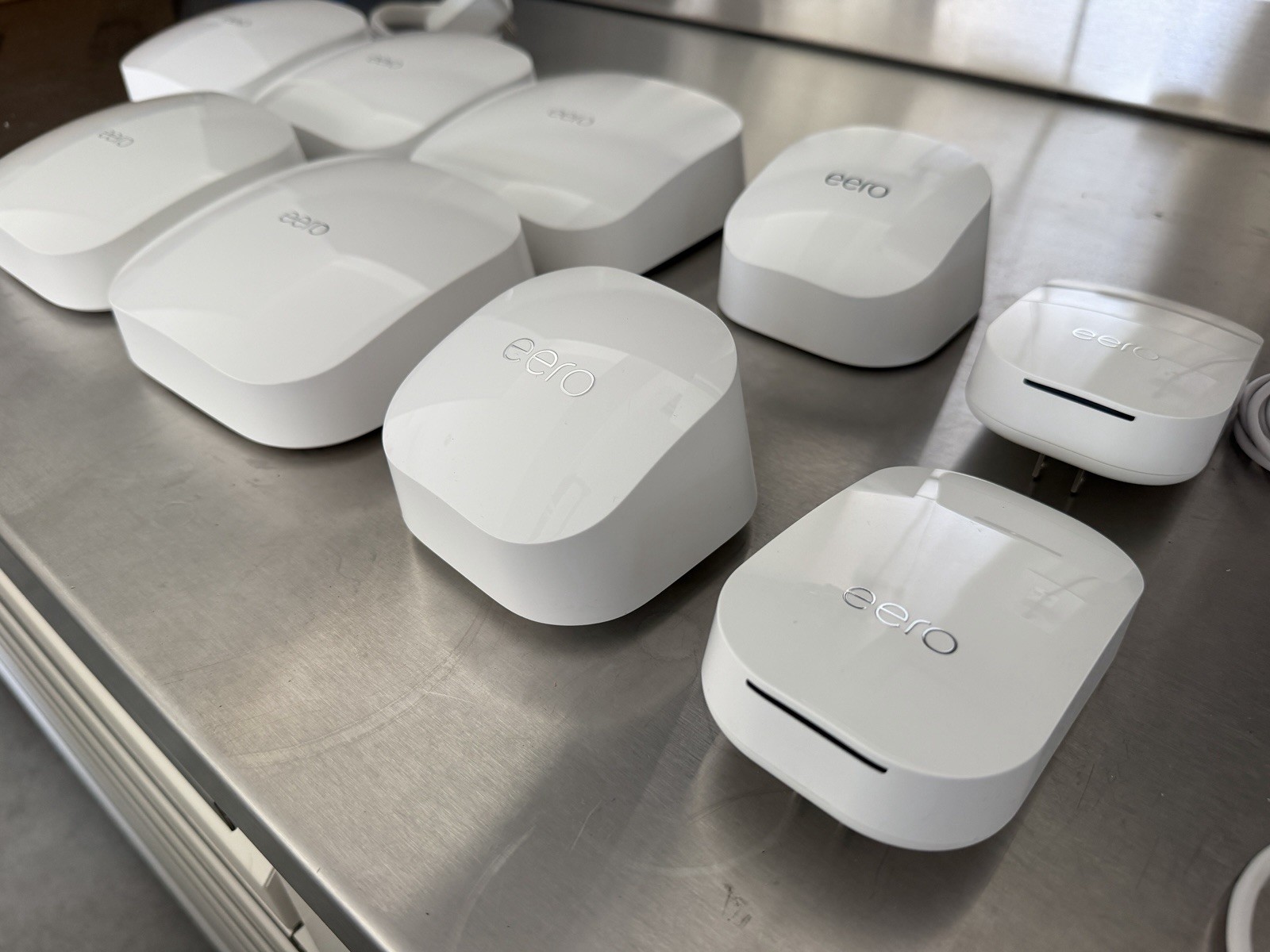 eero 6 Dual Band Wi-Fi 6 Router Mesh System - White 10 Item Bundle