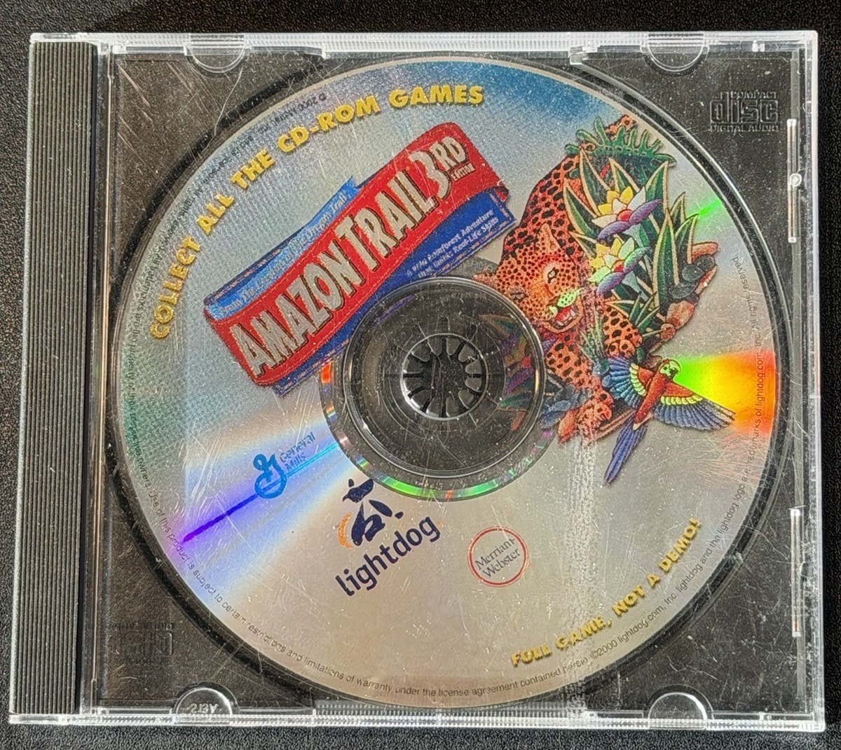 Amazon Trail 3rd Edition PC CD-Rom Windows Vintage 2000 Oregon Trail GM
