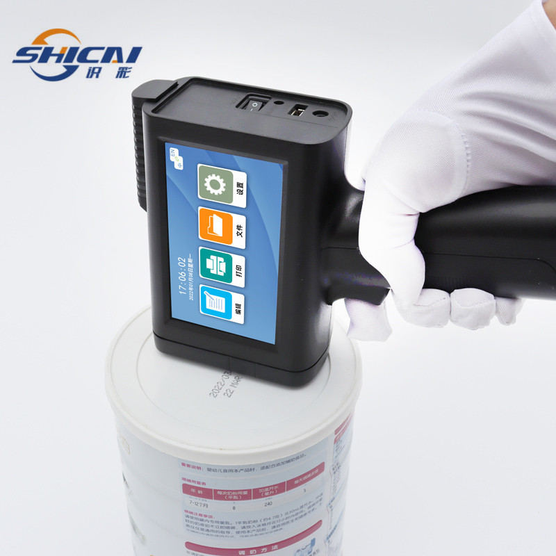 Portable Handheld Inkjet Printer Coder Date Batch Multi-Language
