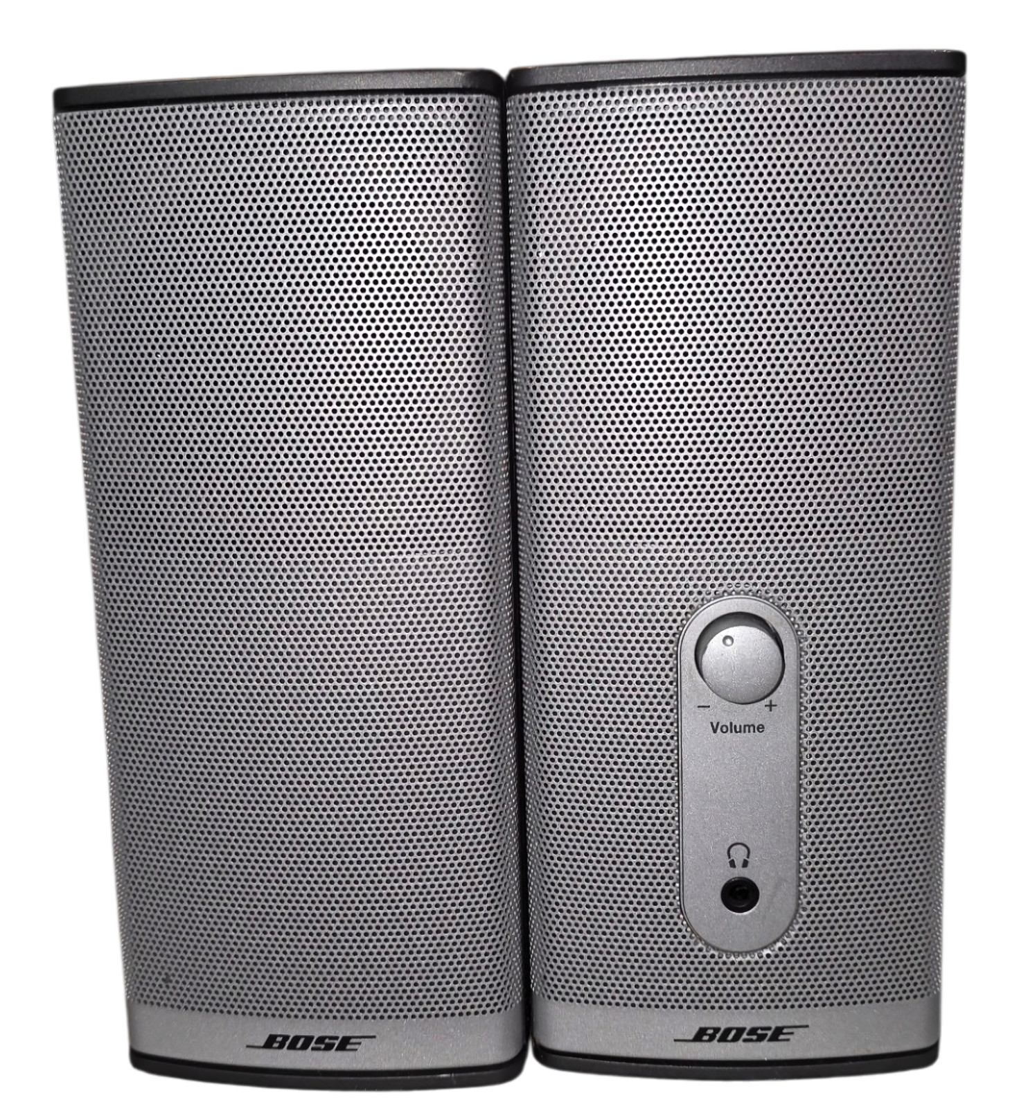 Bose Companion 2 Series II Multimedia Computer Speakers Silver Tested Working