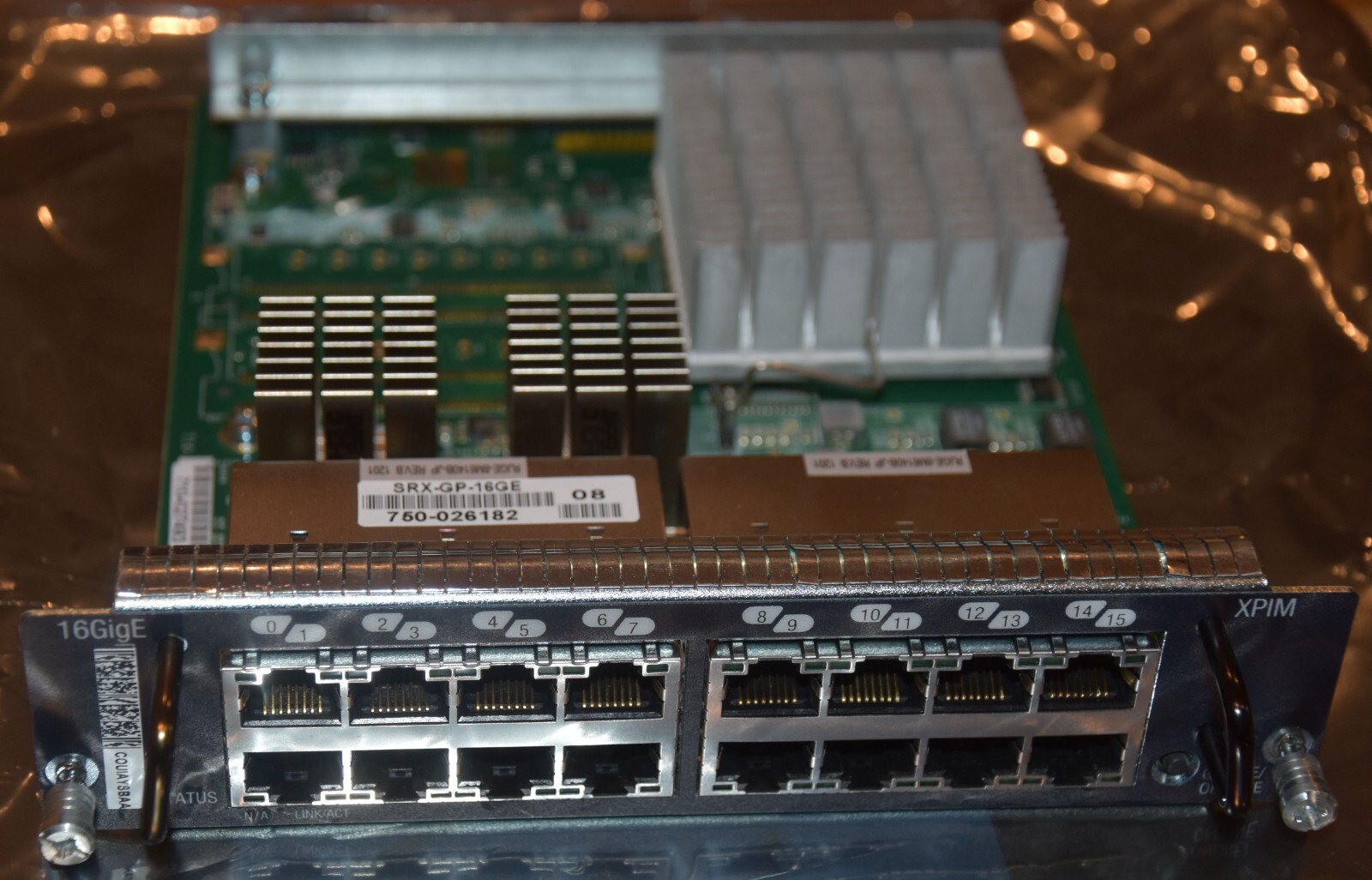Juniper SRX-GP-16GE 16GigE XPIM Module for SRX650 SRX550