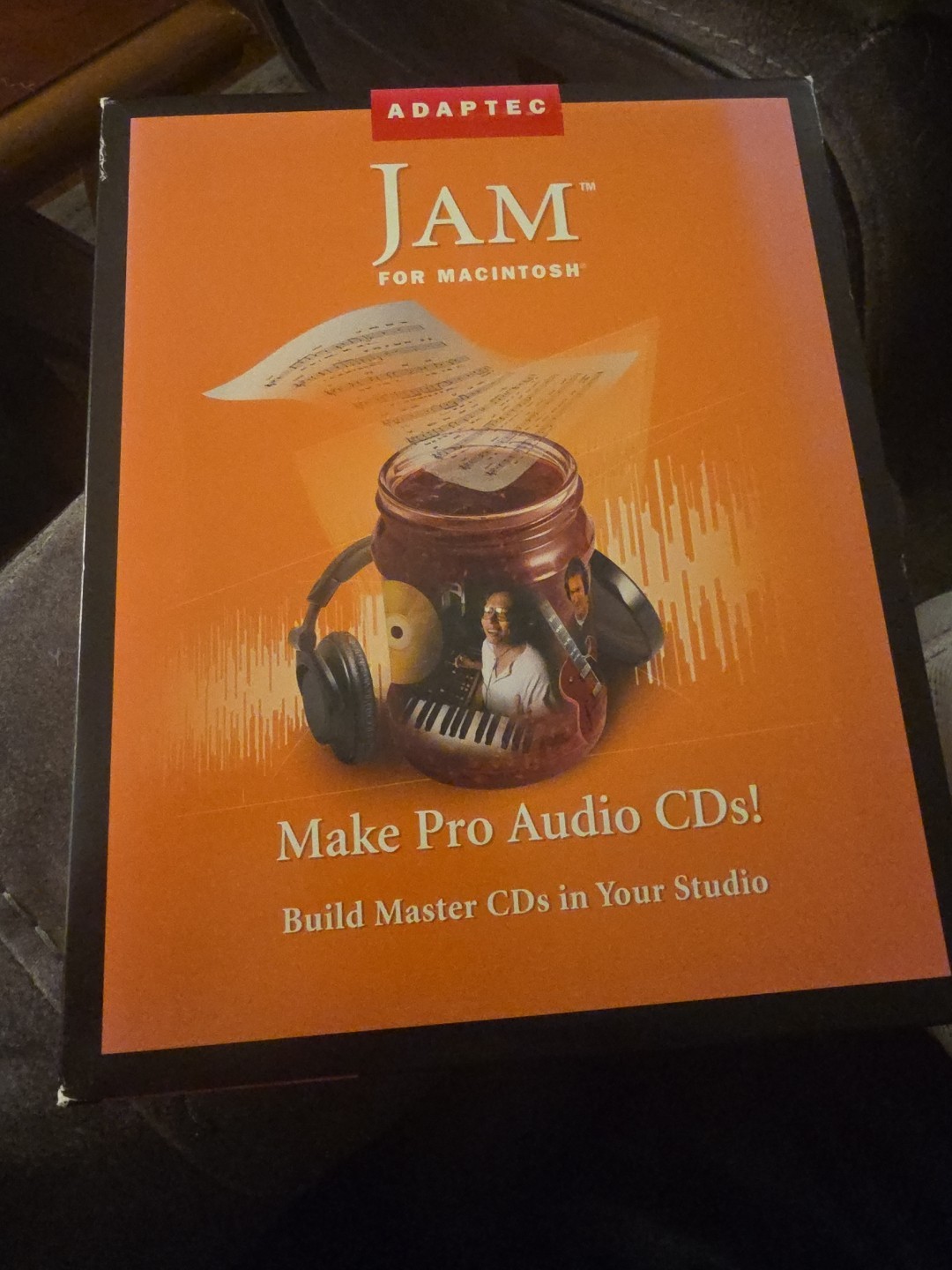 (NEW SEALED) Adaptec Jam 4  Deluxe Software for Mac Big Box CD Recording