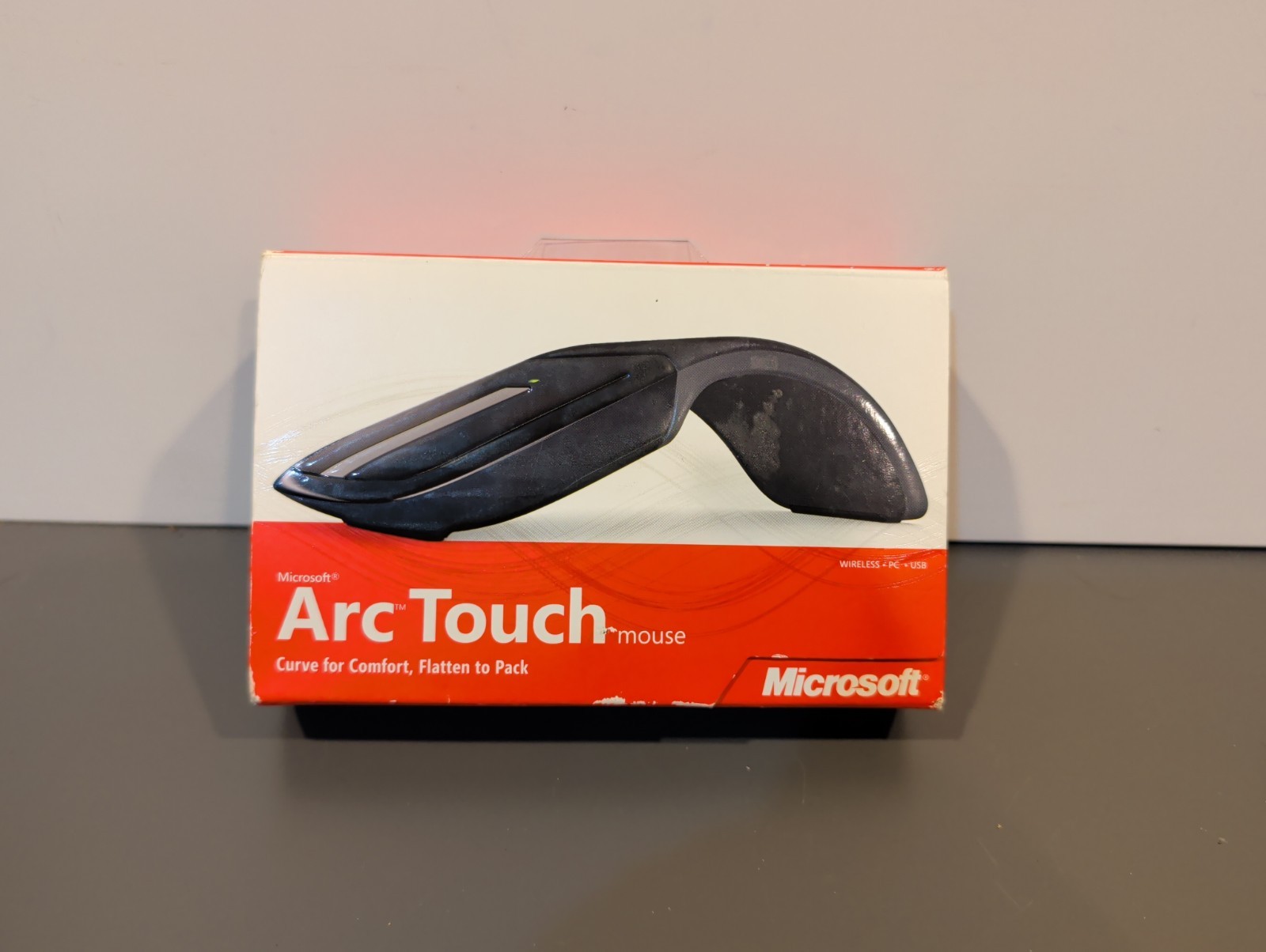 Microsoft Arc Touch Mouse RVF-00001 Wireless USB - Brand New & Sealed