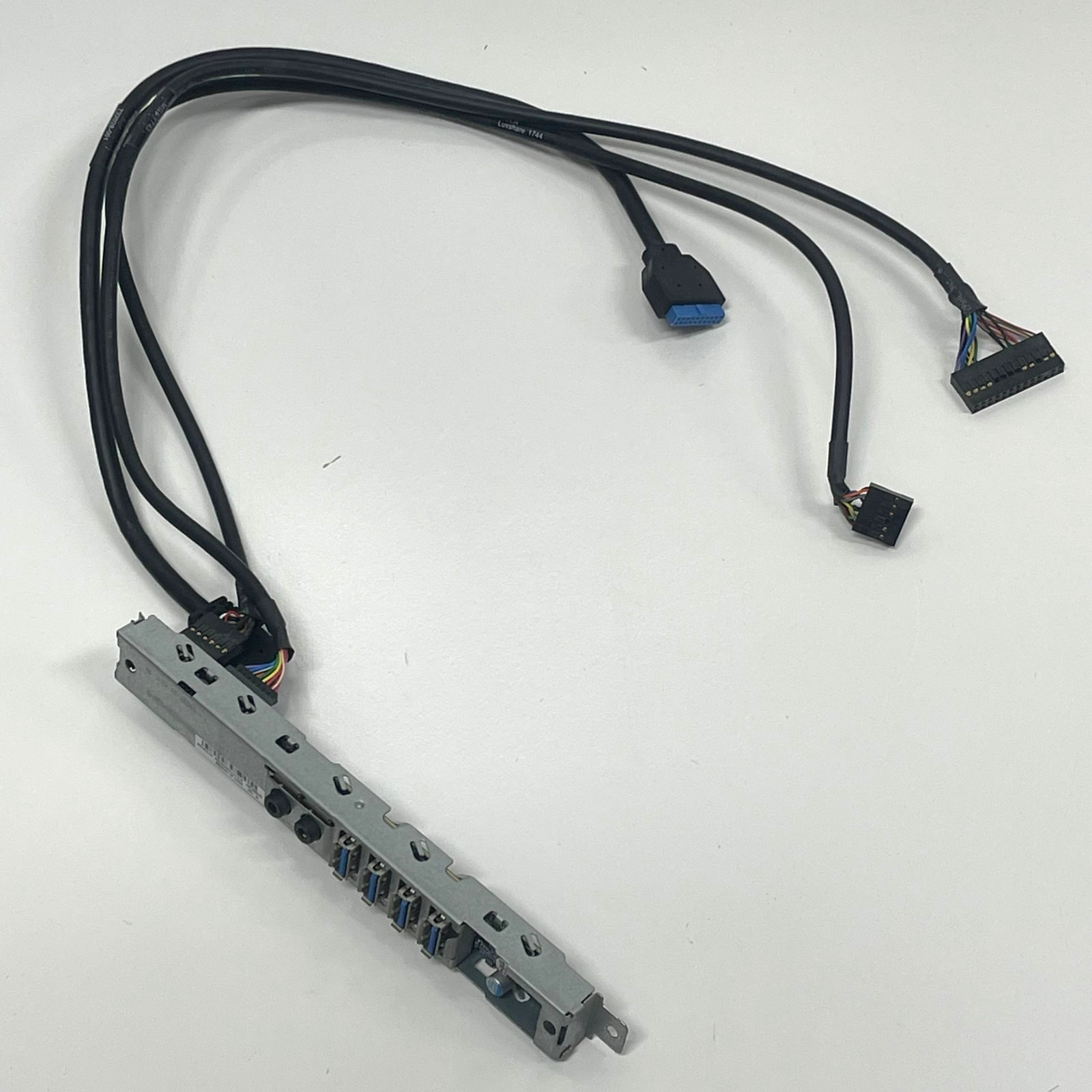 Genuine HP Z440 Workstation Front I/O Panel USB Audio Board & Cables 746222-001