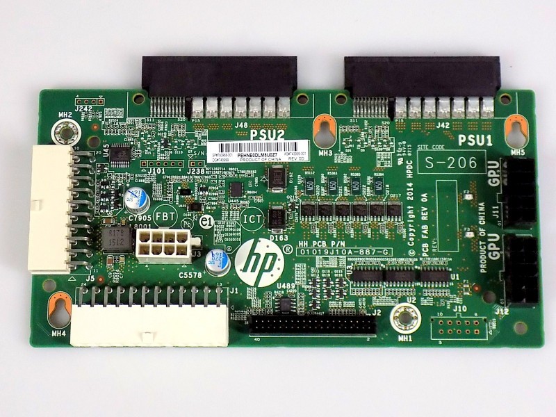 HP 780968-001 Replacement Part: Power Supply Backplane Board for ProLiant ML350 G9