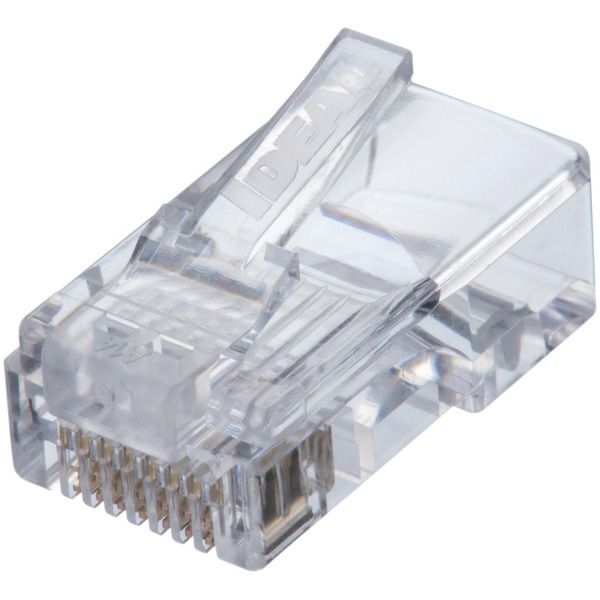 IDEAL 85-371 CAT-5E Feed-Thru RJ45 Mod Plugs (50 Pack)