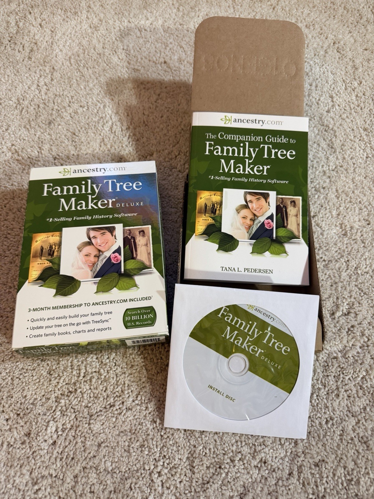 Ancestry Family Tree Maker Deluxe 2014 PC Windows Software Complete in Box