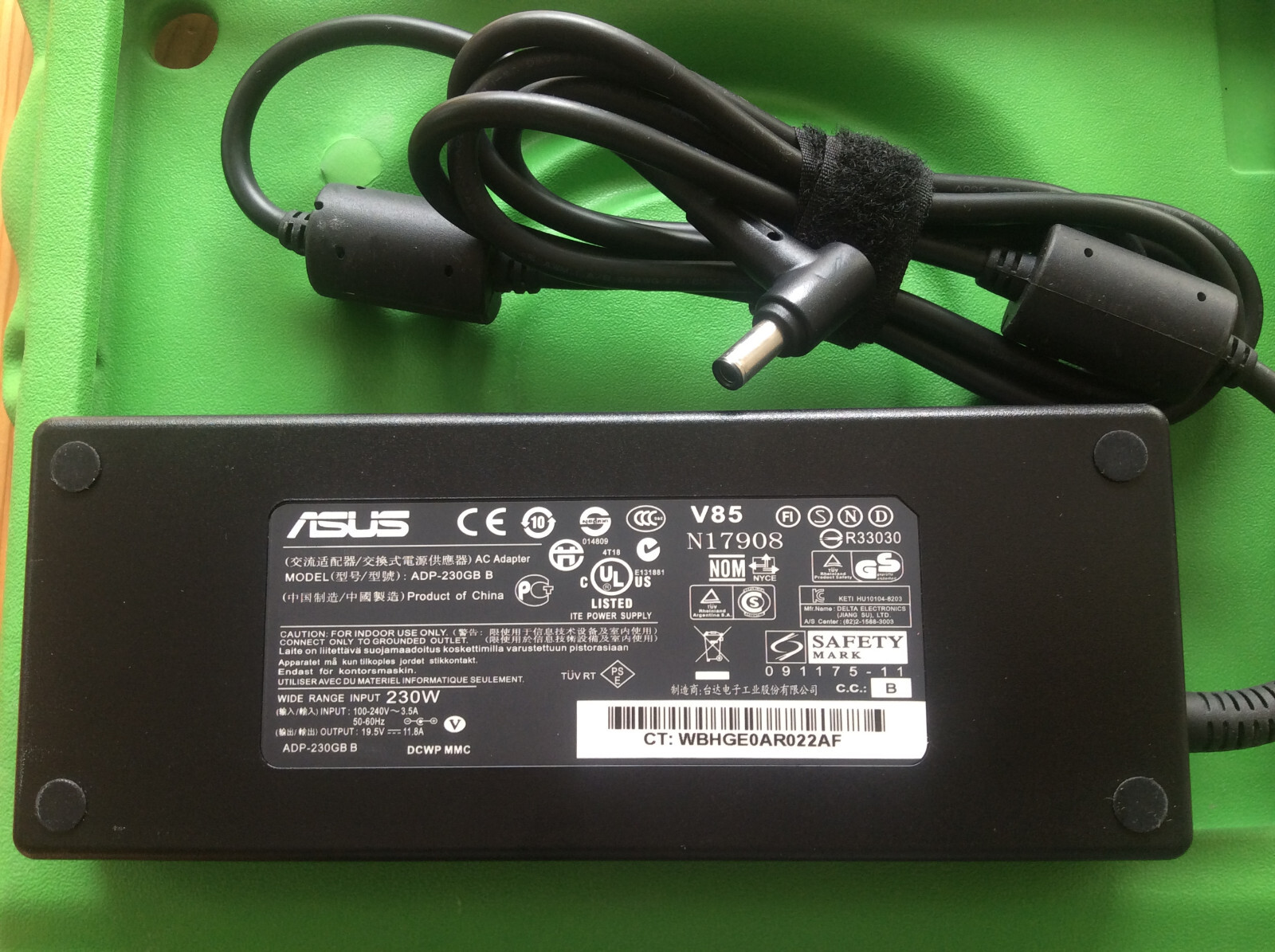 230W OEM ASUS AC Charger for ROG Zephyrus M15 S M GU502 GM501 GX502 GX701 GX531