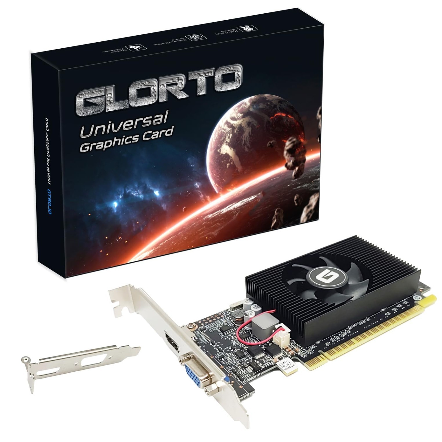 GeForce GT 610 2G DDR3 Low Profile Graphics Card, PCI Express 1.1 x16,