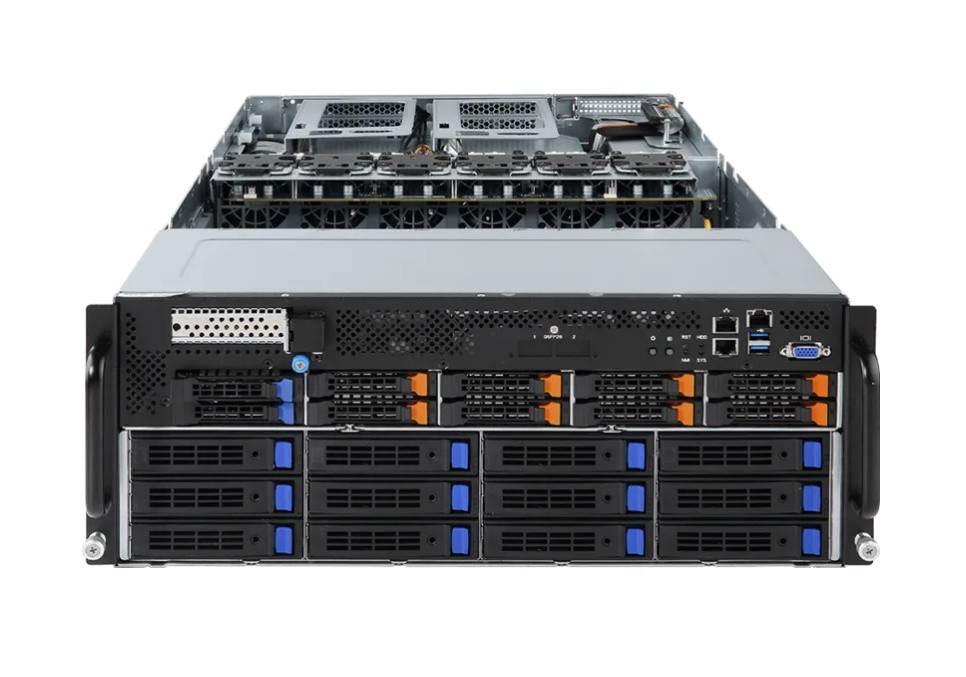 New Gigabyte 4U 10x Nvidia GPU AI Server 2x Gold 6238R 56-Core 2.2GHz 256GB RAM